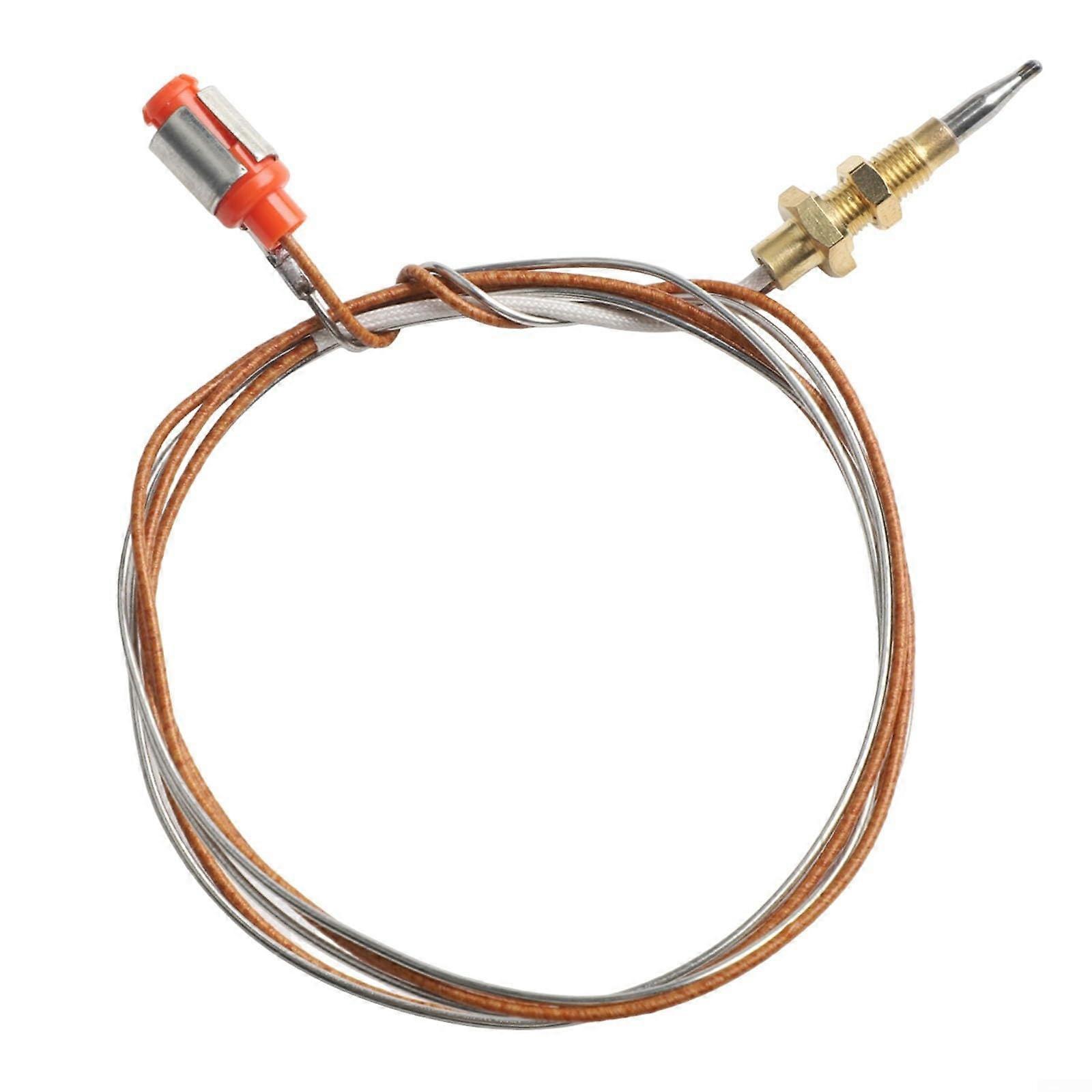 Gas Thermocouple Kit for Sabaf Built-in Stove, Copper Temperature Sensor, 90Cm Length, Gas Burner Safety Replacement Part