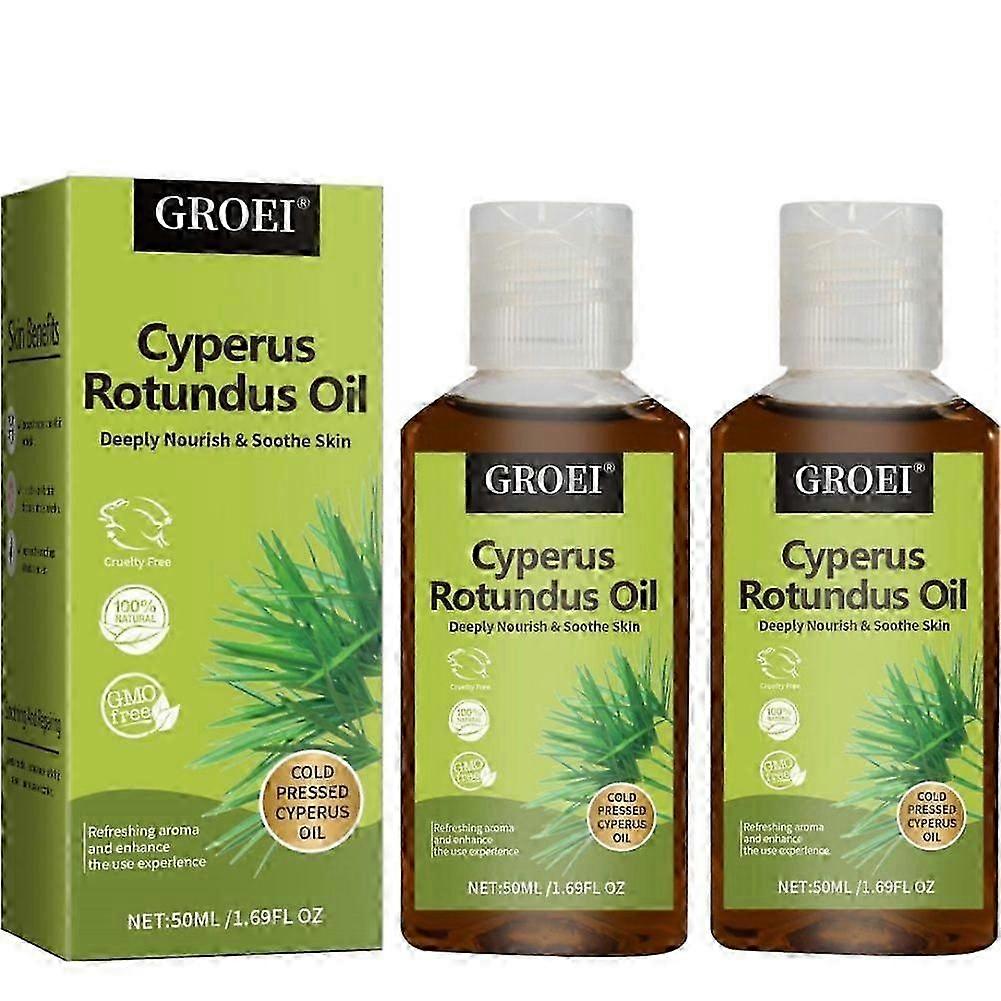 Cyperus Oil Rotundus For Hair Removal - 100% Natural Cyperus Oil Reducing The Growth Of Body Hair, Moisturizing & Soothing 50ml