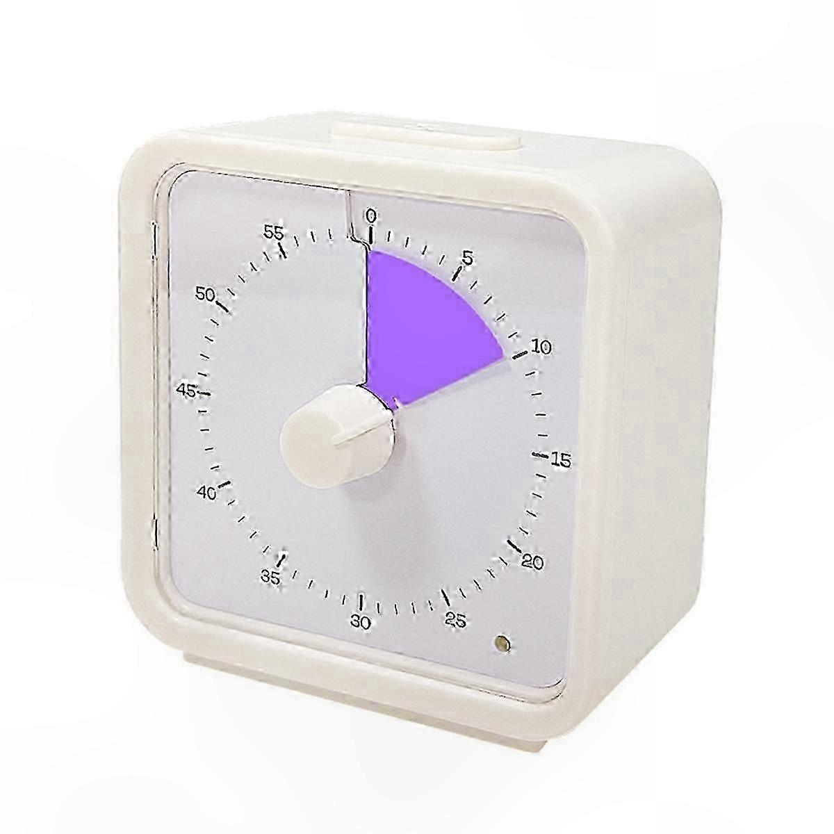 Visual Timer for Kids, 60-Minute Study and Classroom Timer, Time Management Tool with Silent Operation