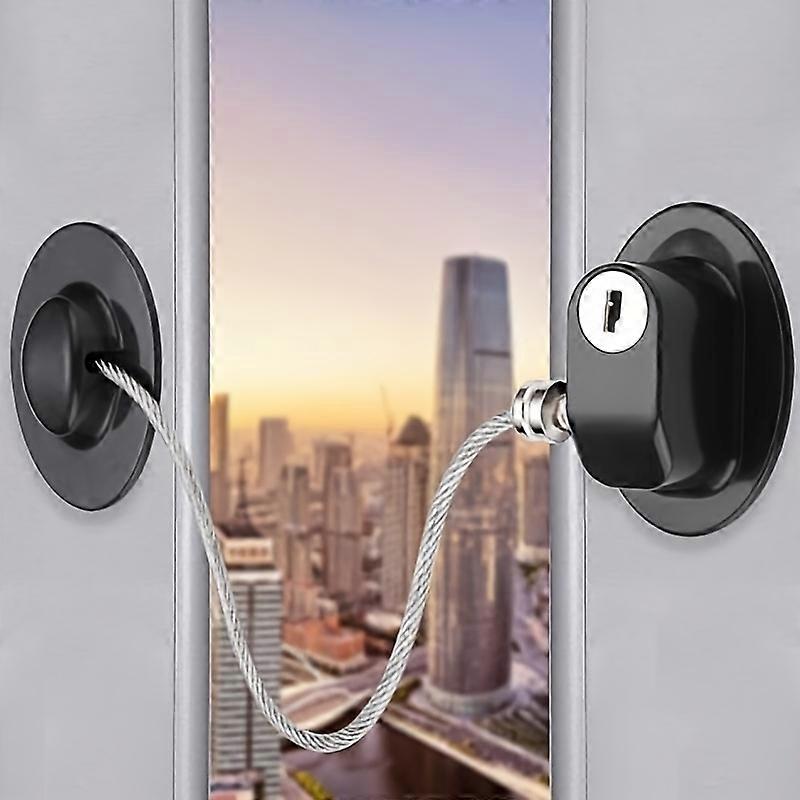 Multifunctional window safety lock, child protection lock - home use