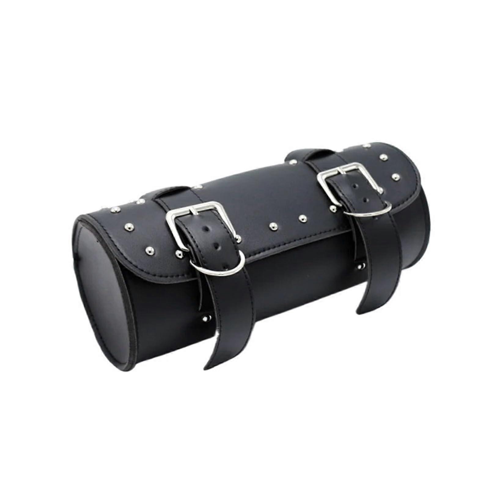 Motorcycle Panniers for Ducati 1 Piece Roll Tail Bag Handlebar Bag Front Fork Tool Bag Saddlebag Black