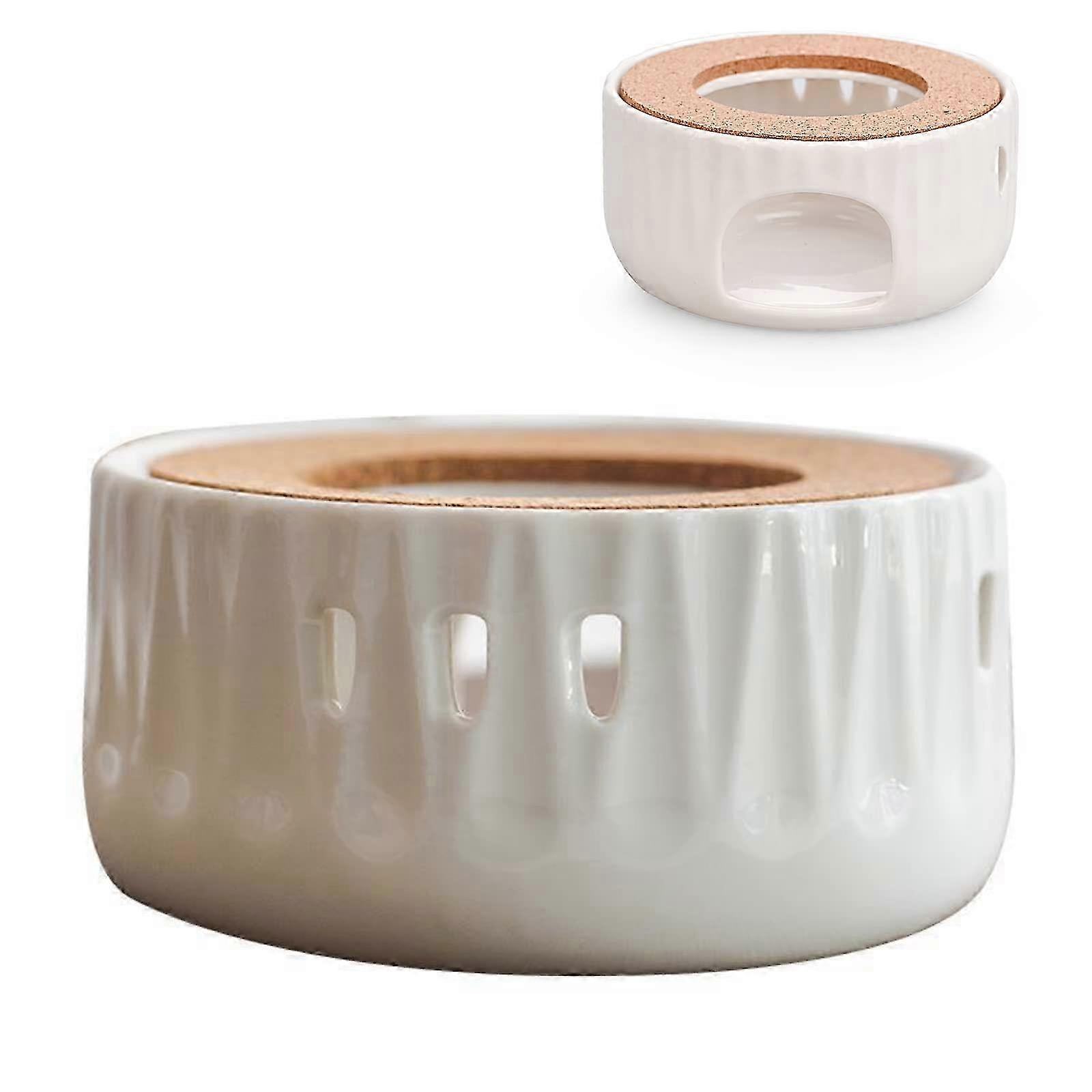 Ceramic Teapot Warmer Tea Heater Holder 2025