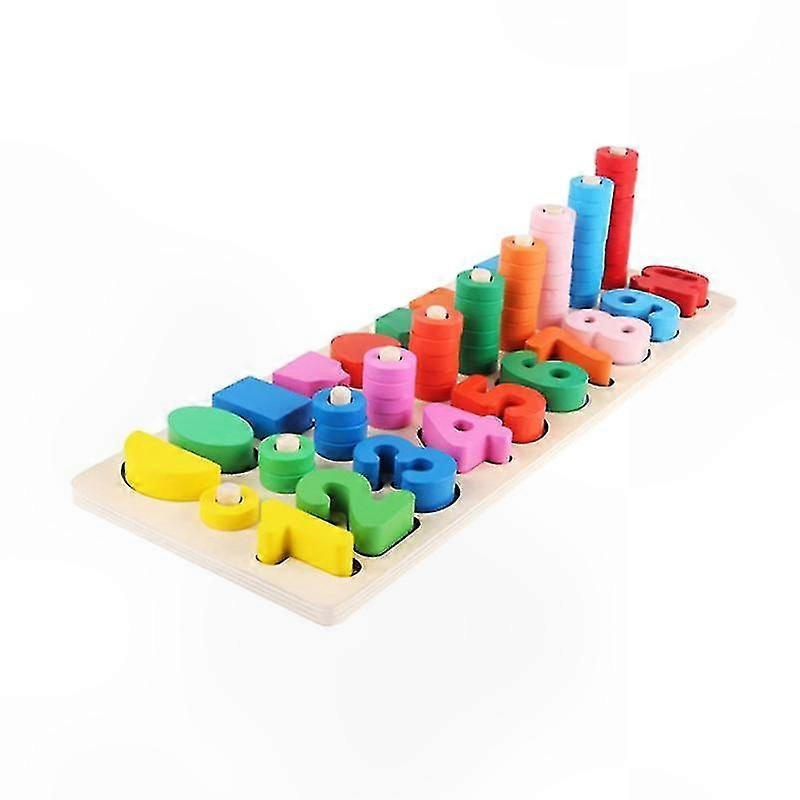 Pièce de puzzle en bois unique