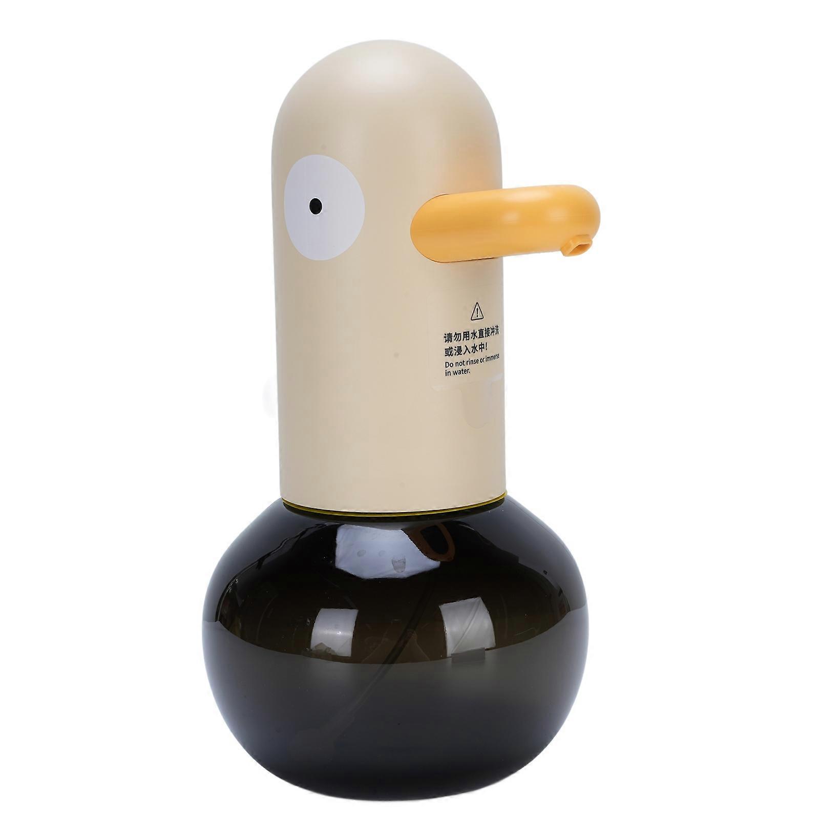 Automatic Soap Dispenser 400ml Rechargeable 2-Speed Yellow