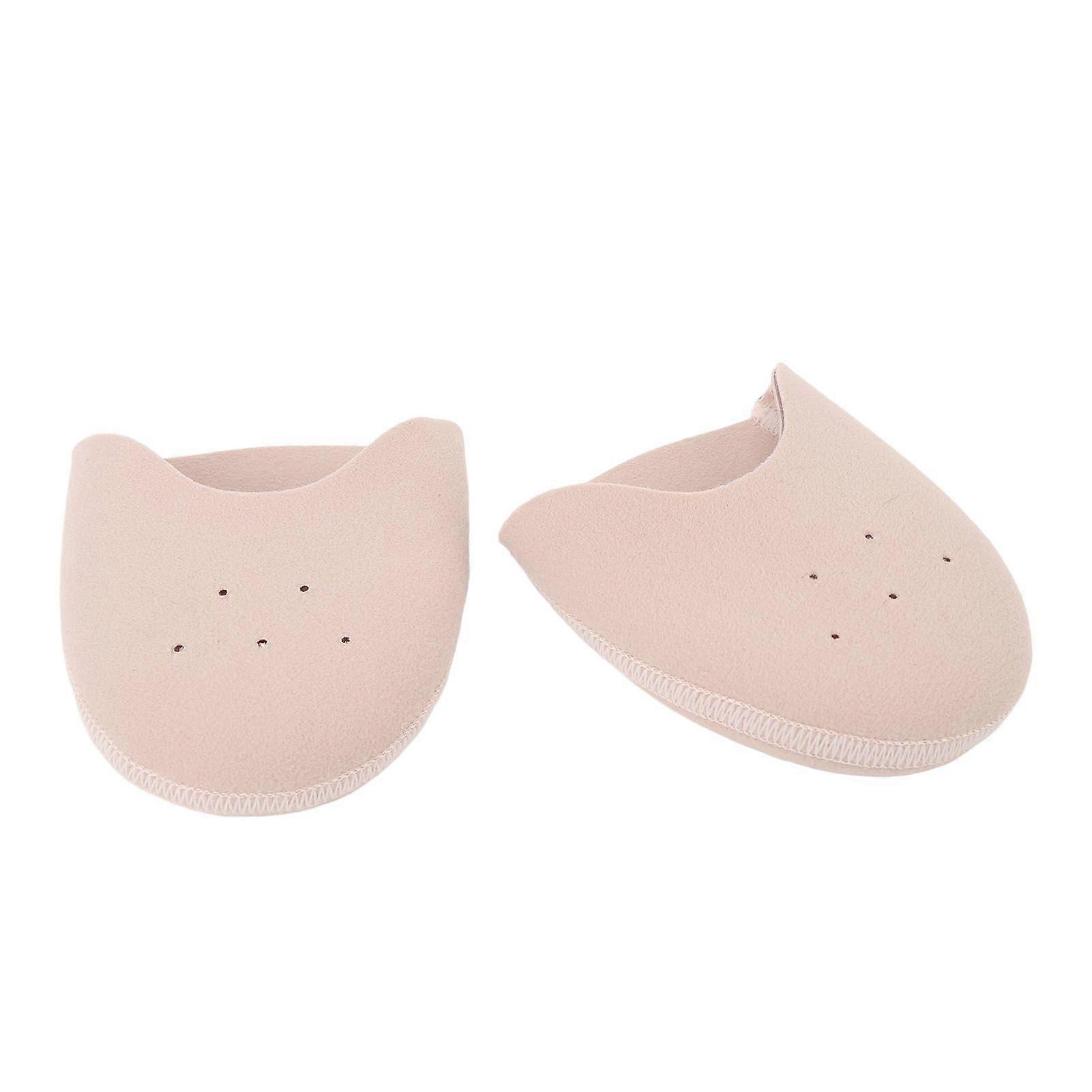 1 Pair Ballet Pointe Shoe Socks Pad Ballet Slipper Toe Pouches Pad Toe Wrapped Protector Cushion with Holes