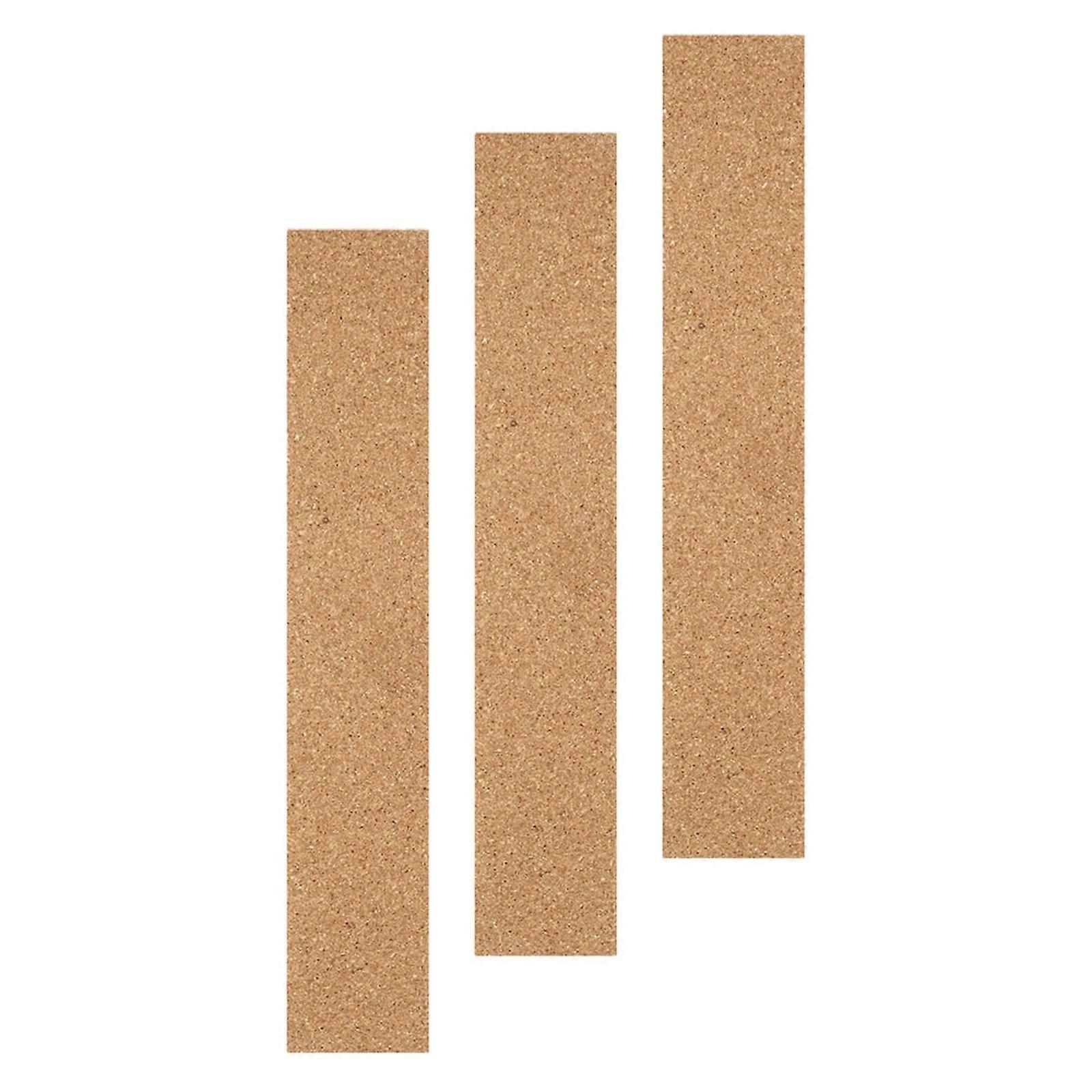 Cork Announcement Board Strips for Office Use 12Pcs Frameless Memo Boards