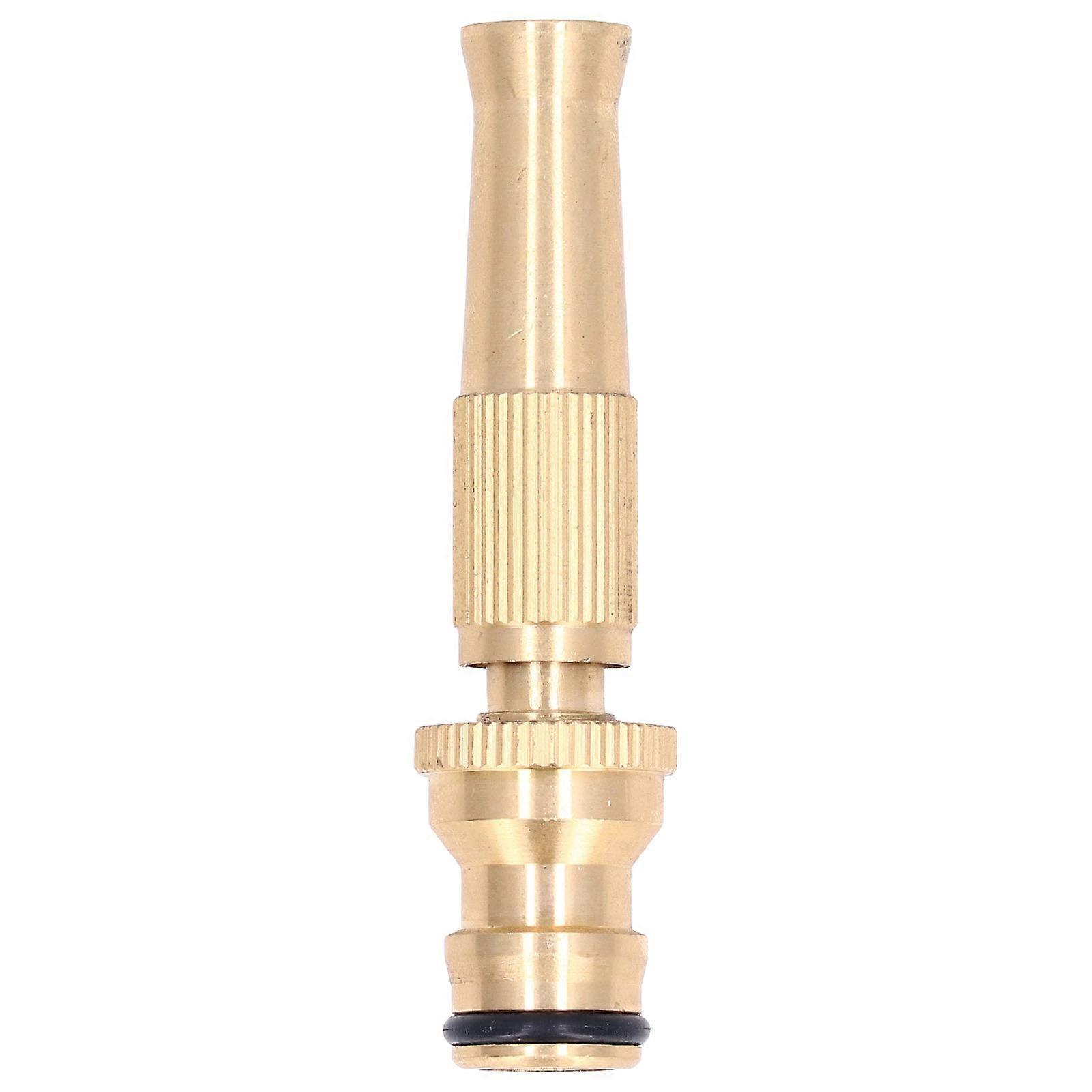 Buse de tuyau d'arrosage, pulvérisateur haute pression, connecteur rapide réglable en laiton pour jardin