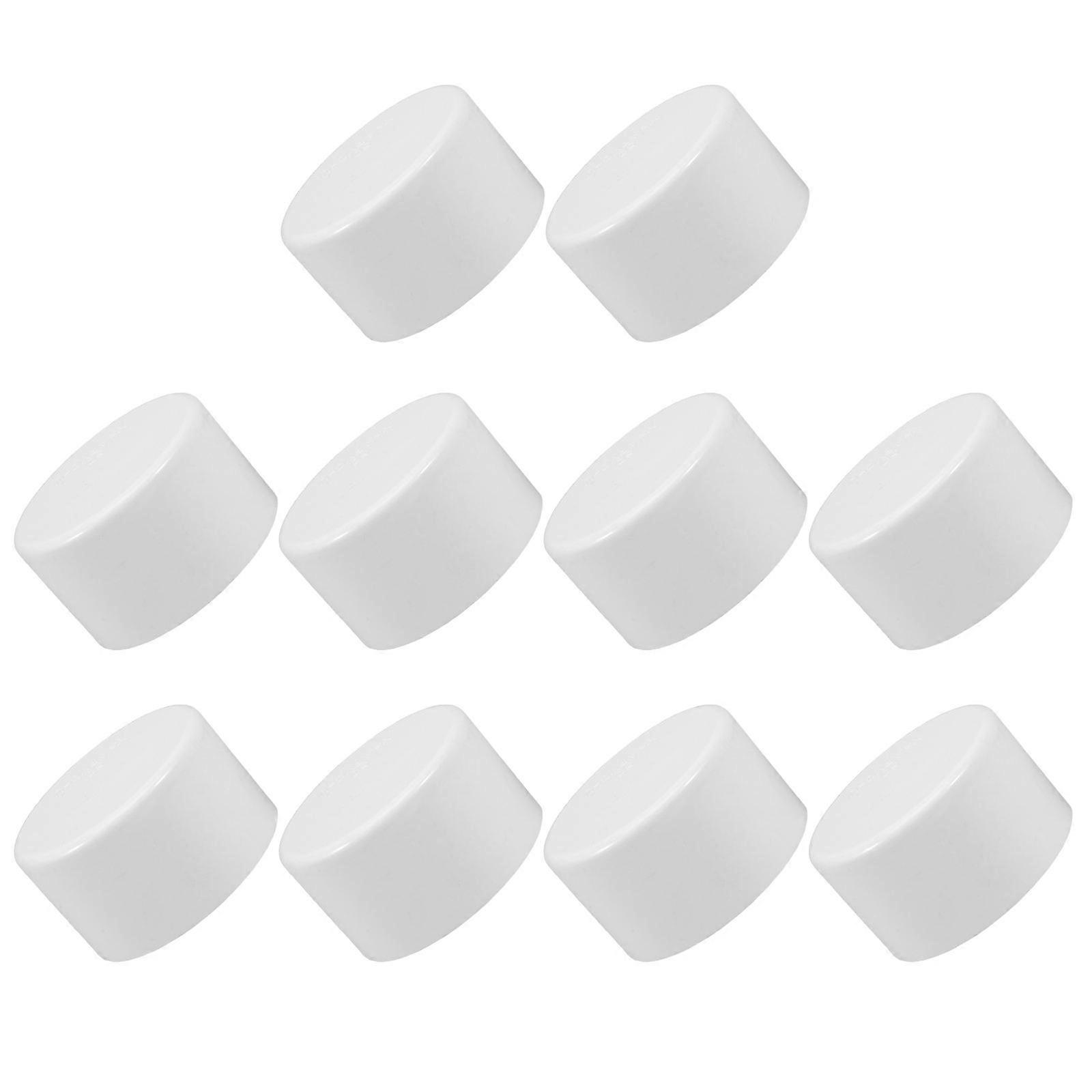 Water Tubing End Caps PVC Pipe End Cap Plug for Plumbing 30Pcs