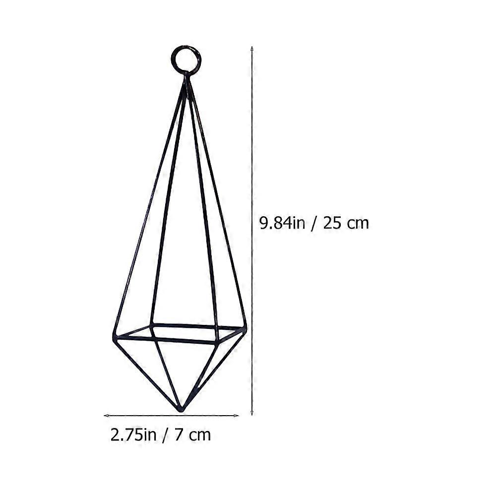 Hanging Flower Stand 1Pcs Black Durable Metal Build for Storage and Display