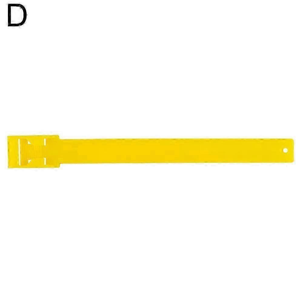 10 Pcs Goat Collar Sheep Identification Bands Livestock Marking Round Farming