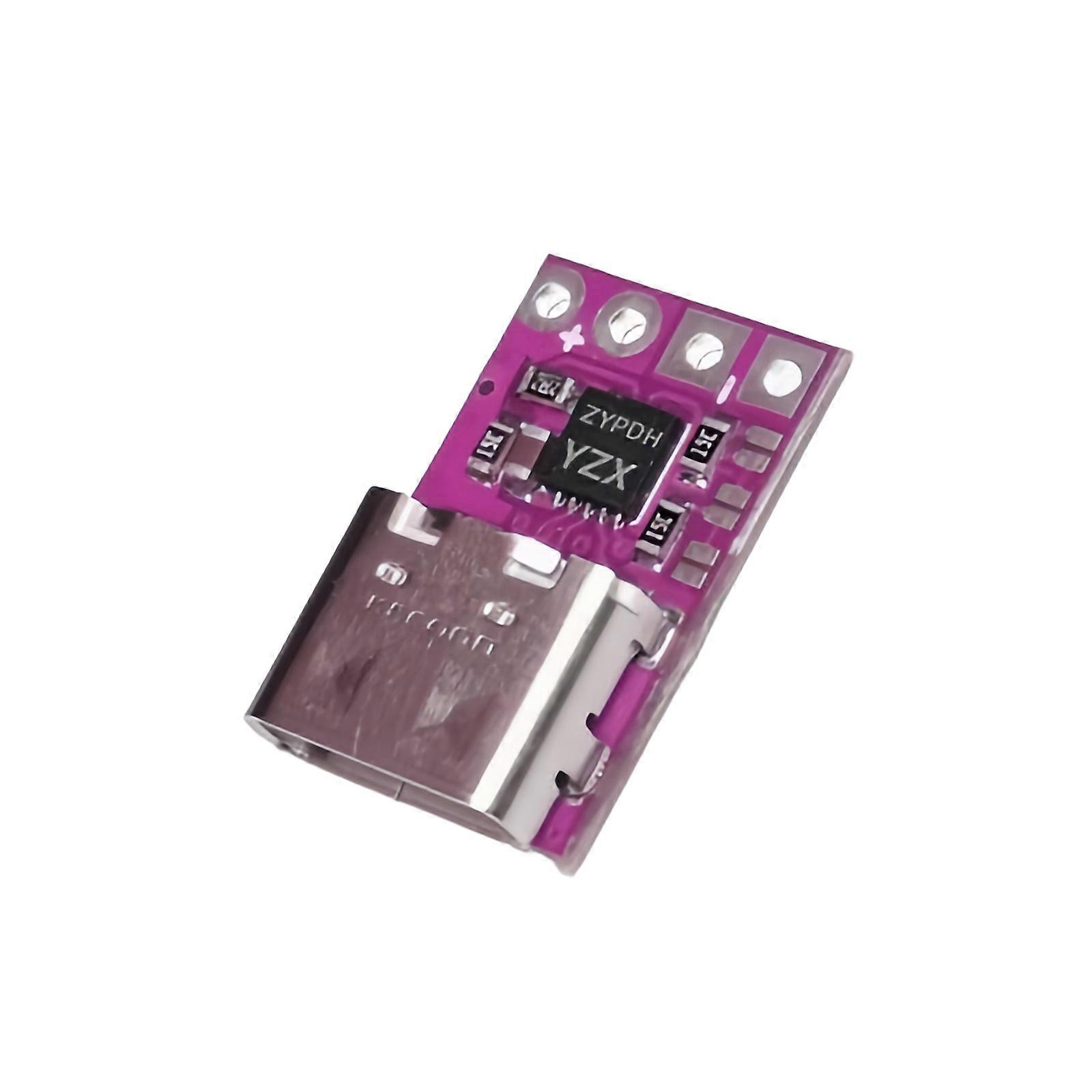 PD Voltages Decoders Module 100W 20V5A Output Configurable Via Jumpers Pin Minimal Standby Power Drain Multicolor