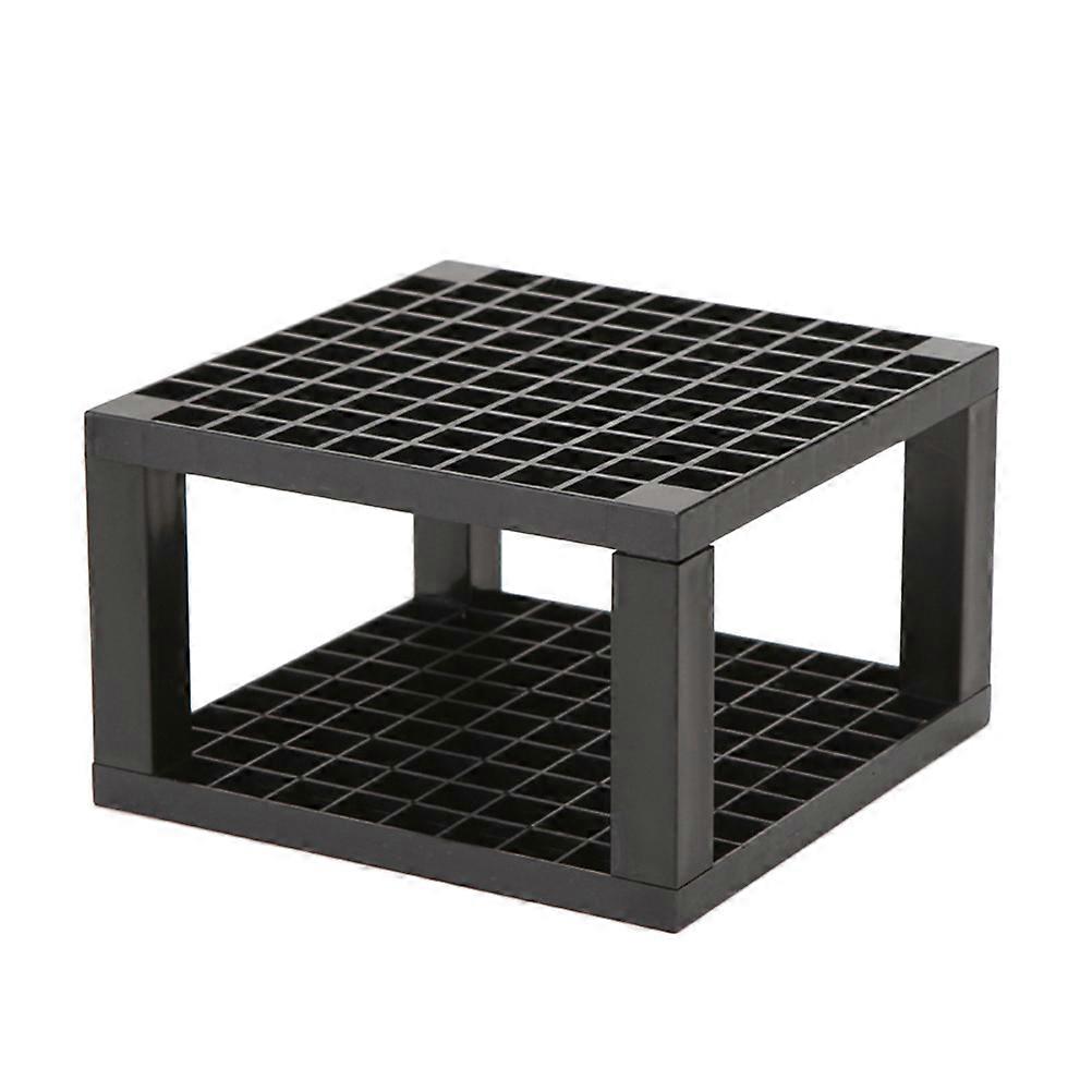 Pencil Organizer Black Holder for Desktop Use 49 Hole Capacity