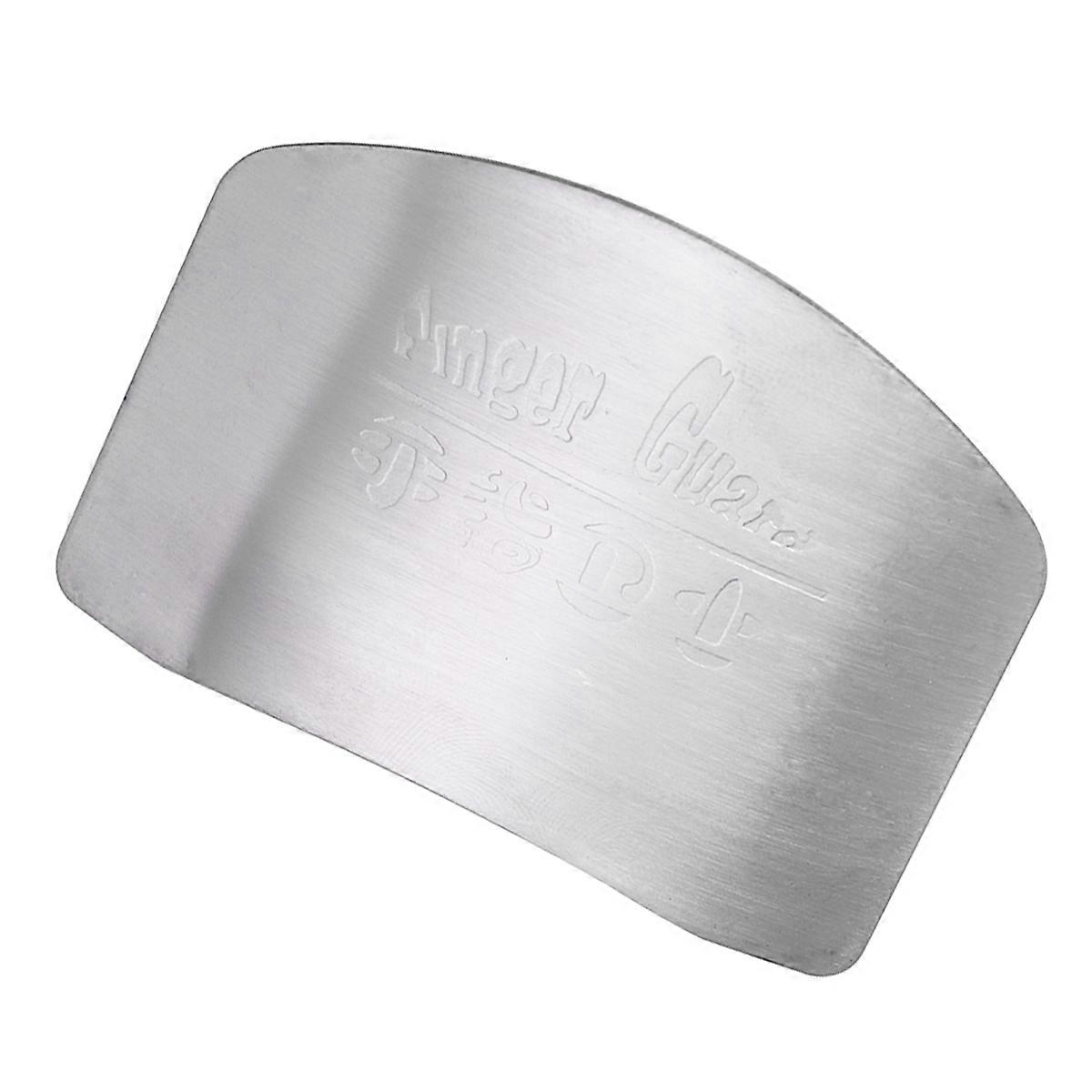 Finger Guard Convenient Kitchen Tool for Finger Protection in Silver