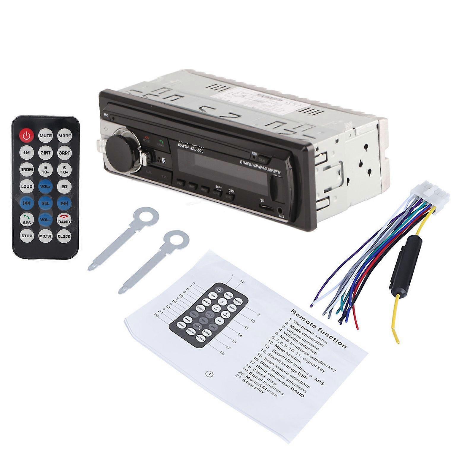 Digital Bluetooth Car Stereo Radio MP3 USB SD AUXIN FM Player Indash12V