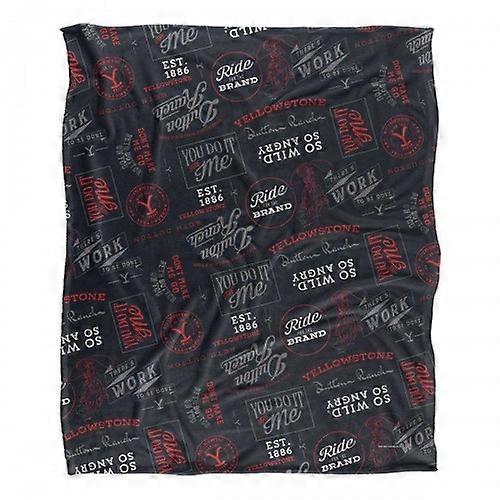 Yellowstone You Do It for Me Silky Supersoft Blanket
