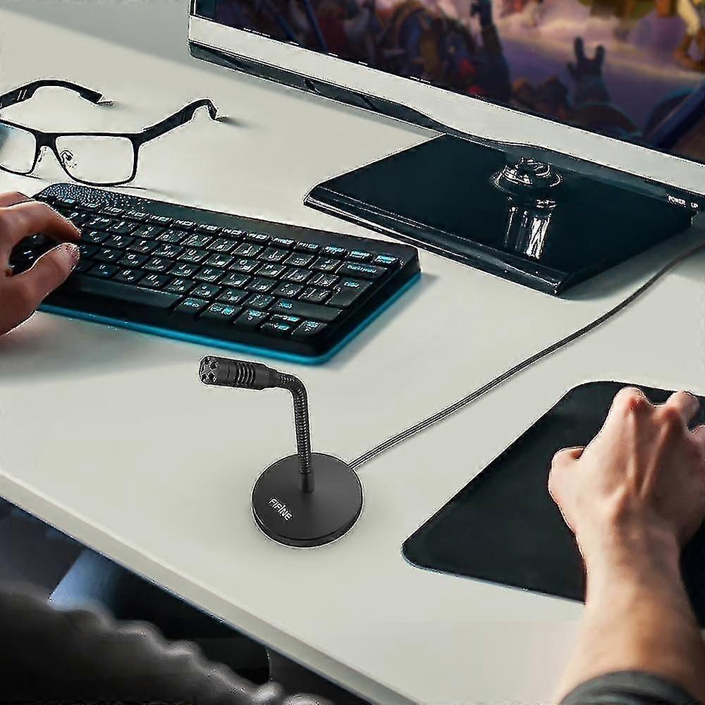Fifine Mini Usb Microphone For Dictation.desktop Plug&amp;play Microphone For Computer Laptop Pc. Fo