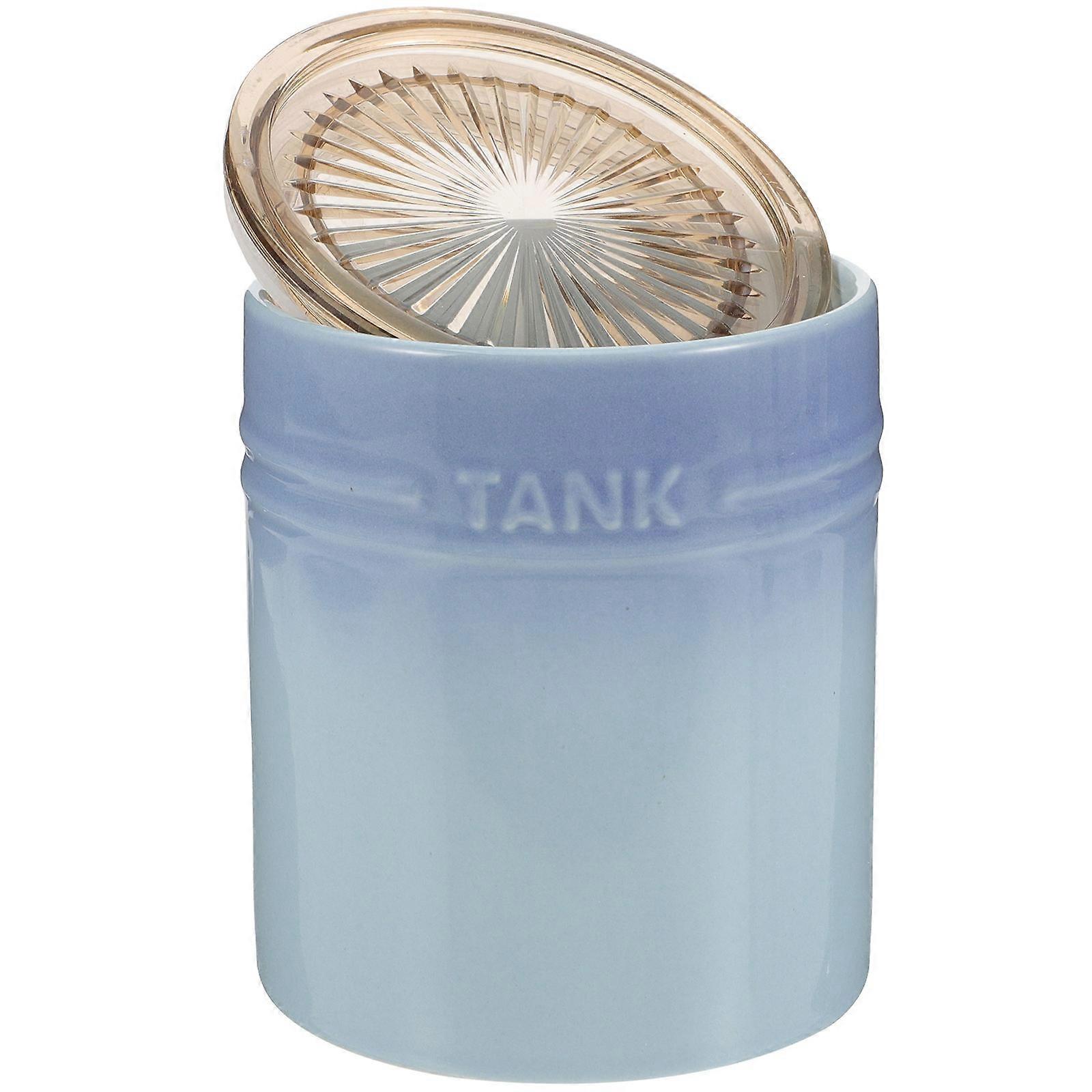 4Pcs Ceramic Canister for Coffee Tea Storage Kitchen Use