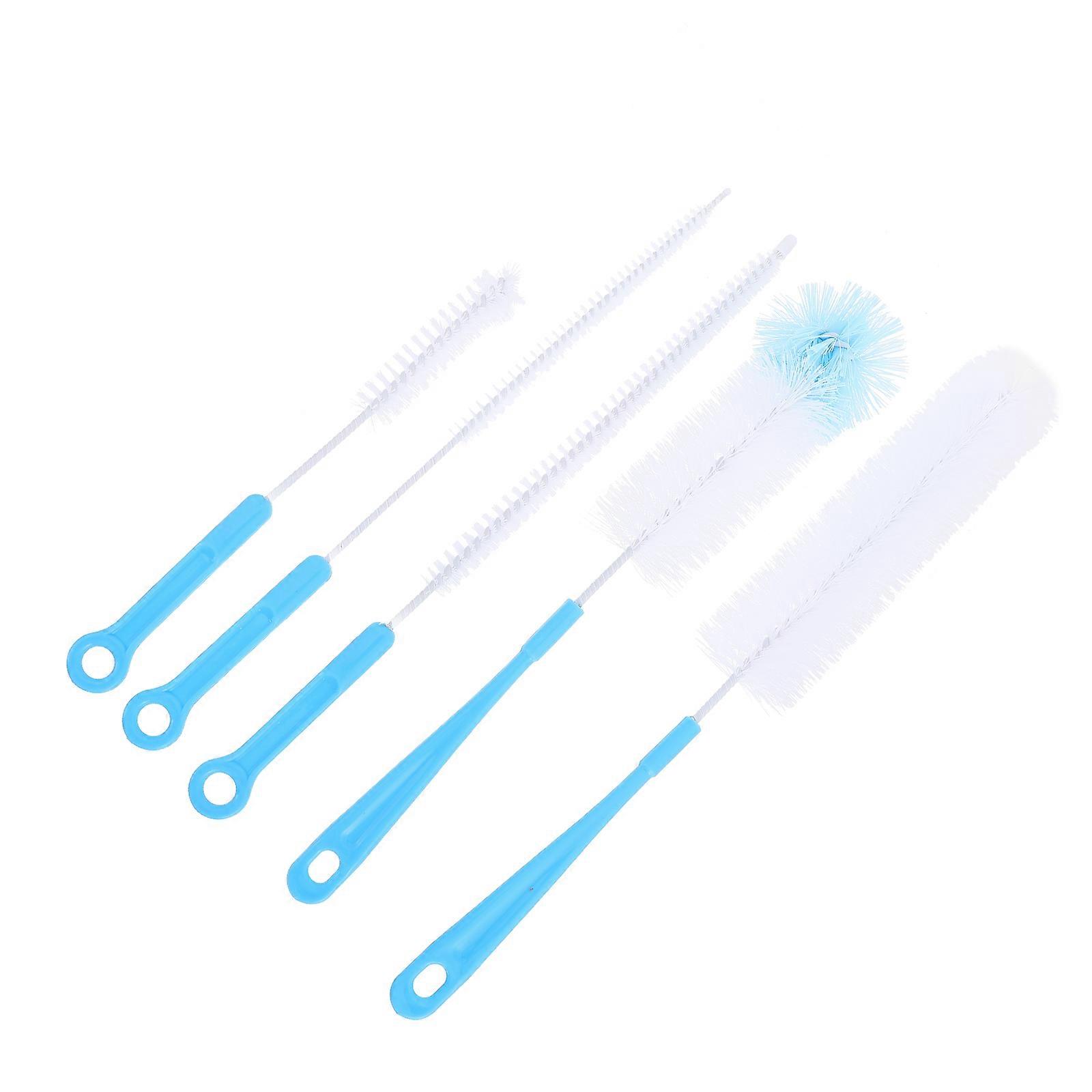 Milk Bottle Brush Set for Cleaning with Long Handle 10Pcs Included