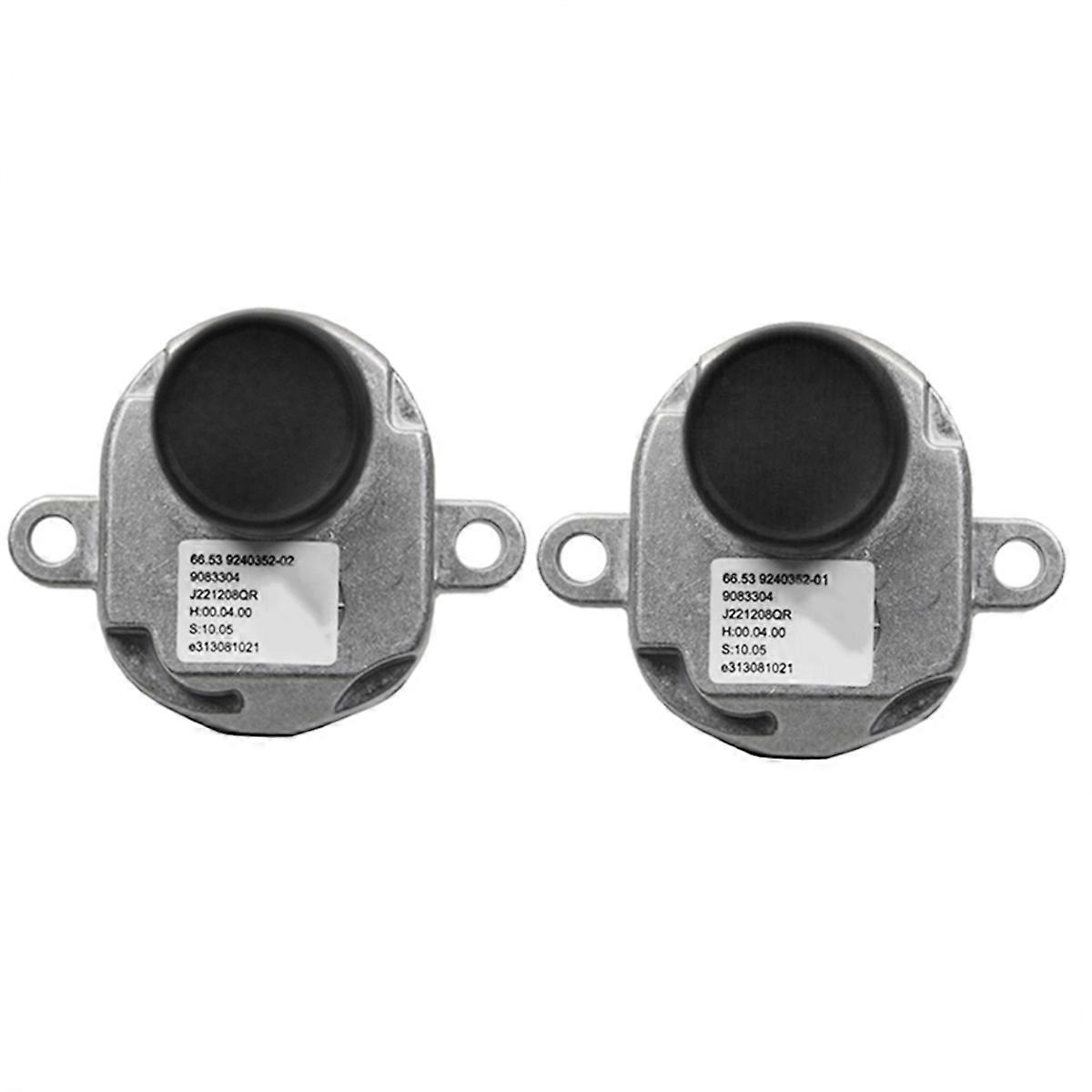 1Pair Car Auto Front Bumper Side View Backup Camera 66539240352 for X5 E70 X6 E71 F01 F02 F07 F10 F12 2010-2019