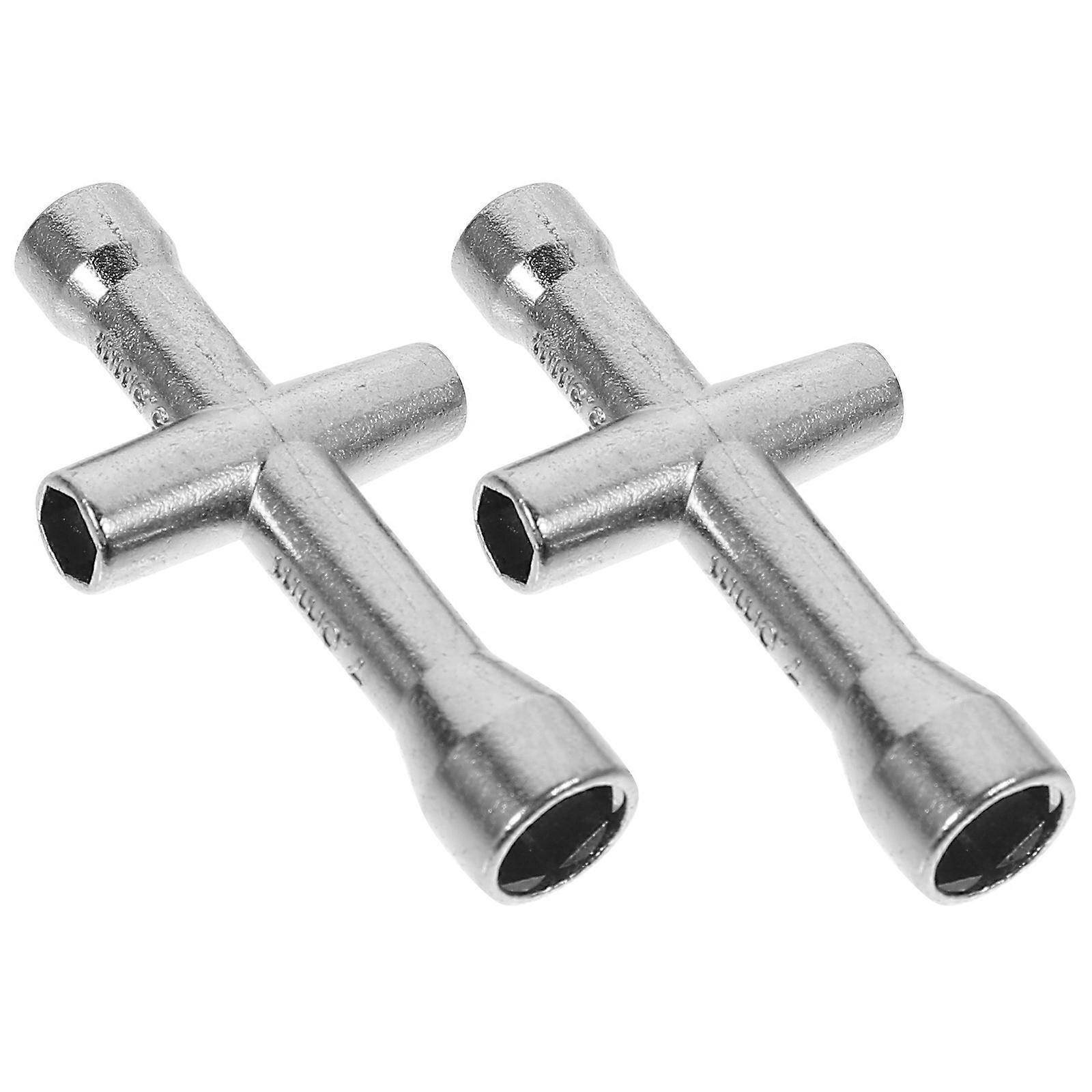 Cross Wrenches Socket Hexagon Spanners Useful Tool for Screws 6Pcs