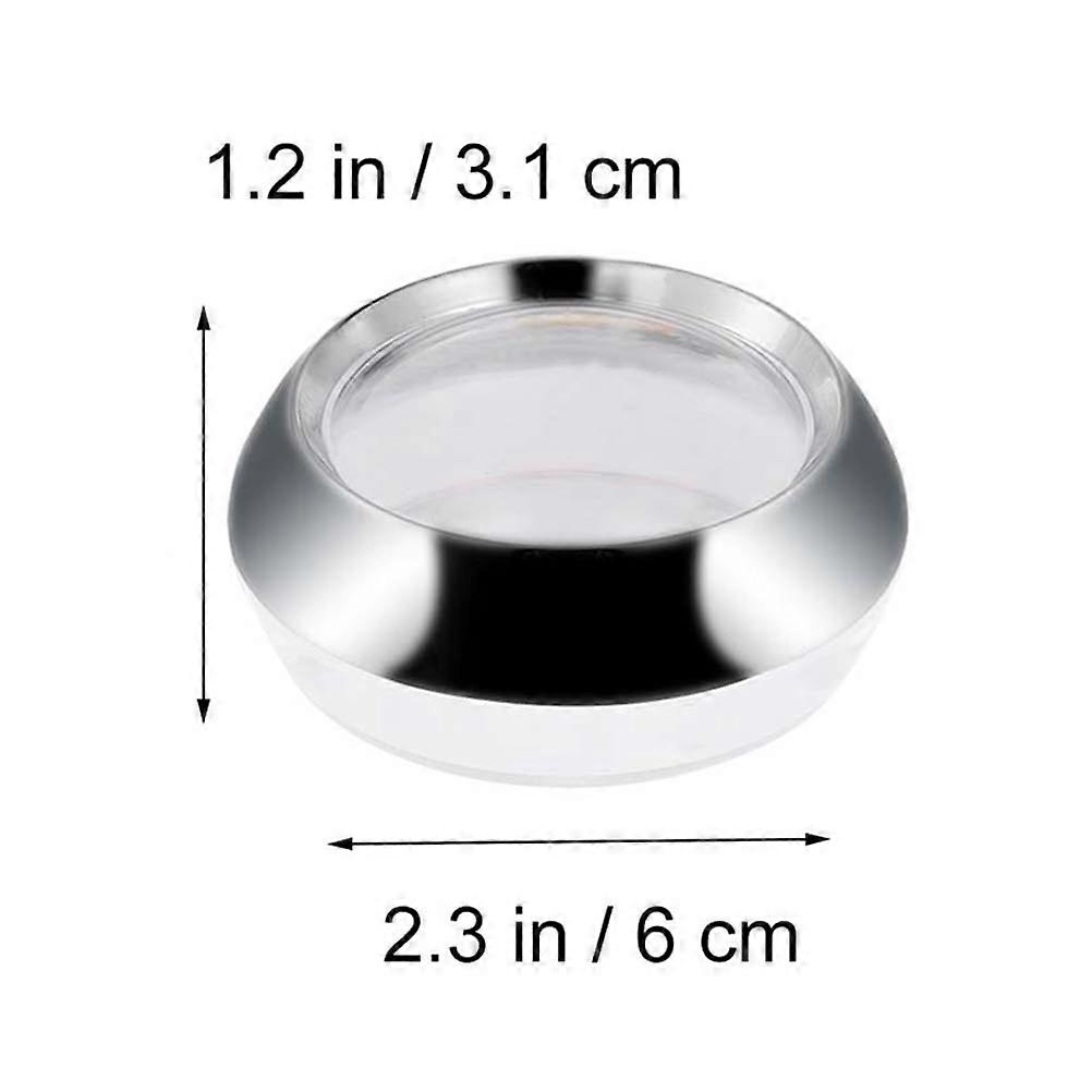 Travel Jars for Creams 2Pcs Cosmetic Bottle Portable Round Empty Cream Capsule Jar Pot Assorted Color with Seamless Lid Closure