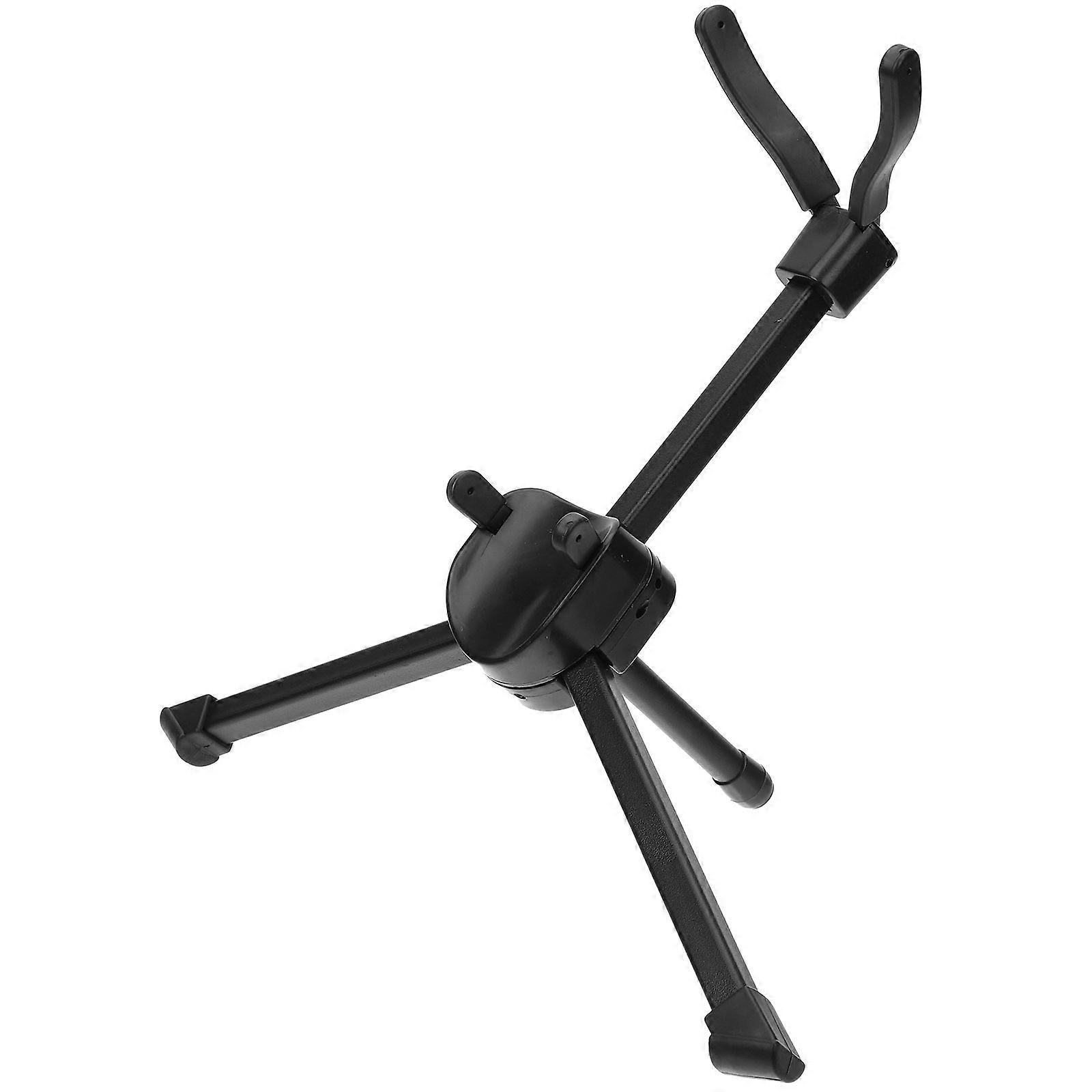 Folding Sax Holder Tenor Saxophone Stand For Musicians Compact Storage Solution 1Set