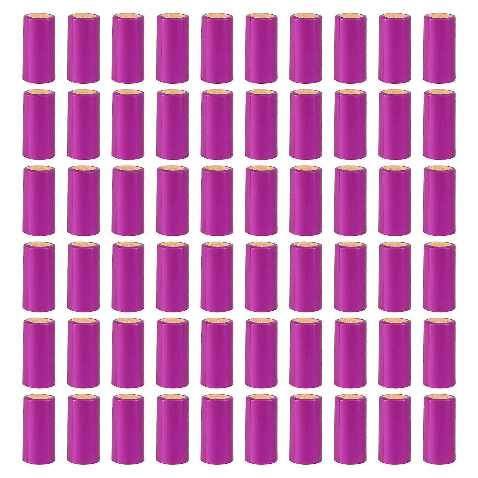 Heat Shrink Caps 500 Pcs For Wine Bottles Featuring Plastic Material Ideal For Home Use Restaurant Or Winery