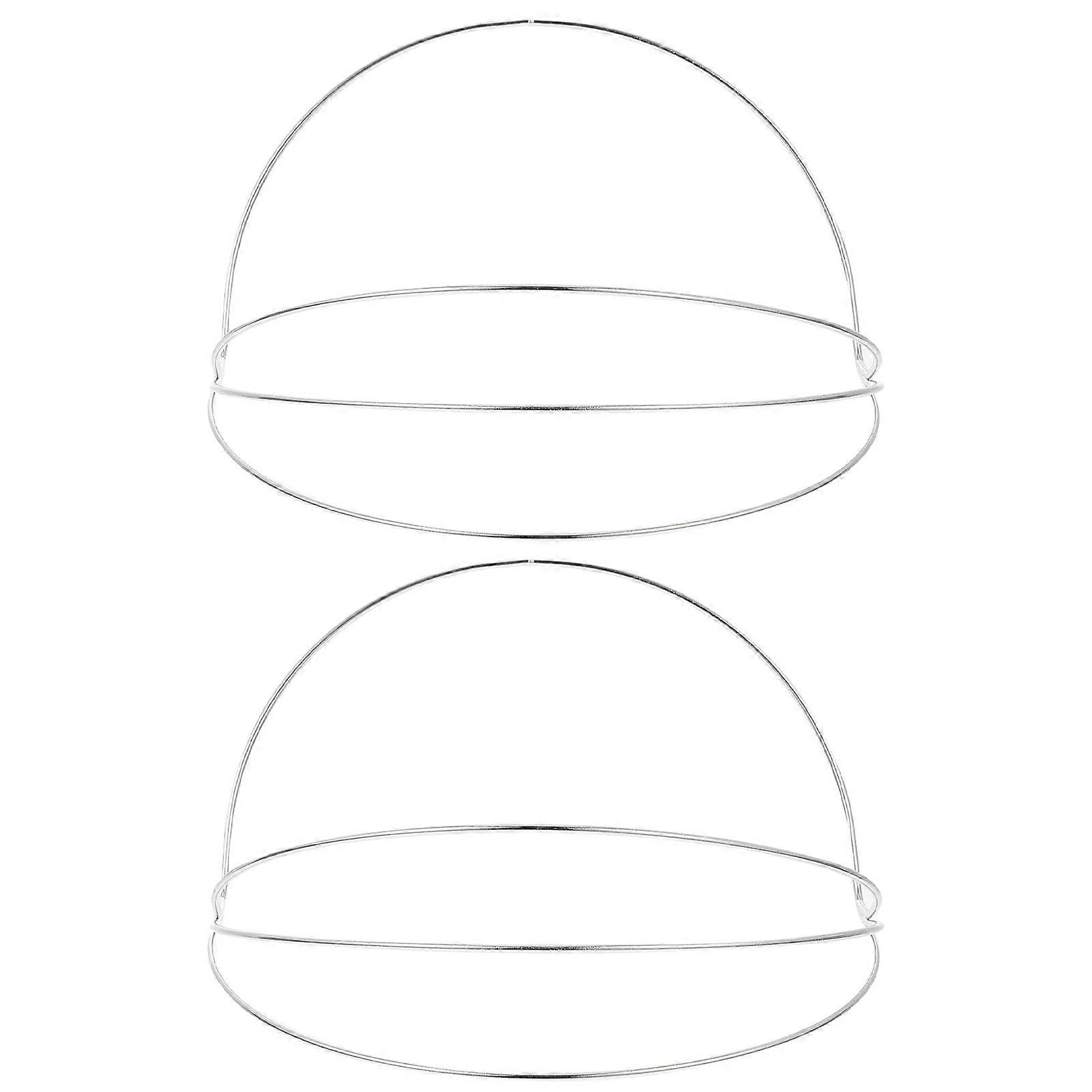 White Crown DIY Frame Headband Accessory for DIY 6Pcs Set