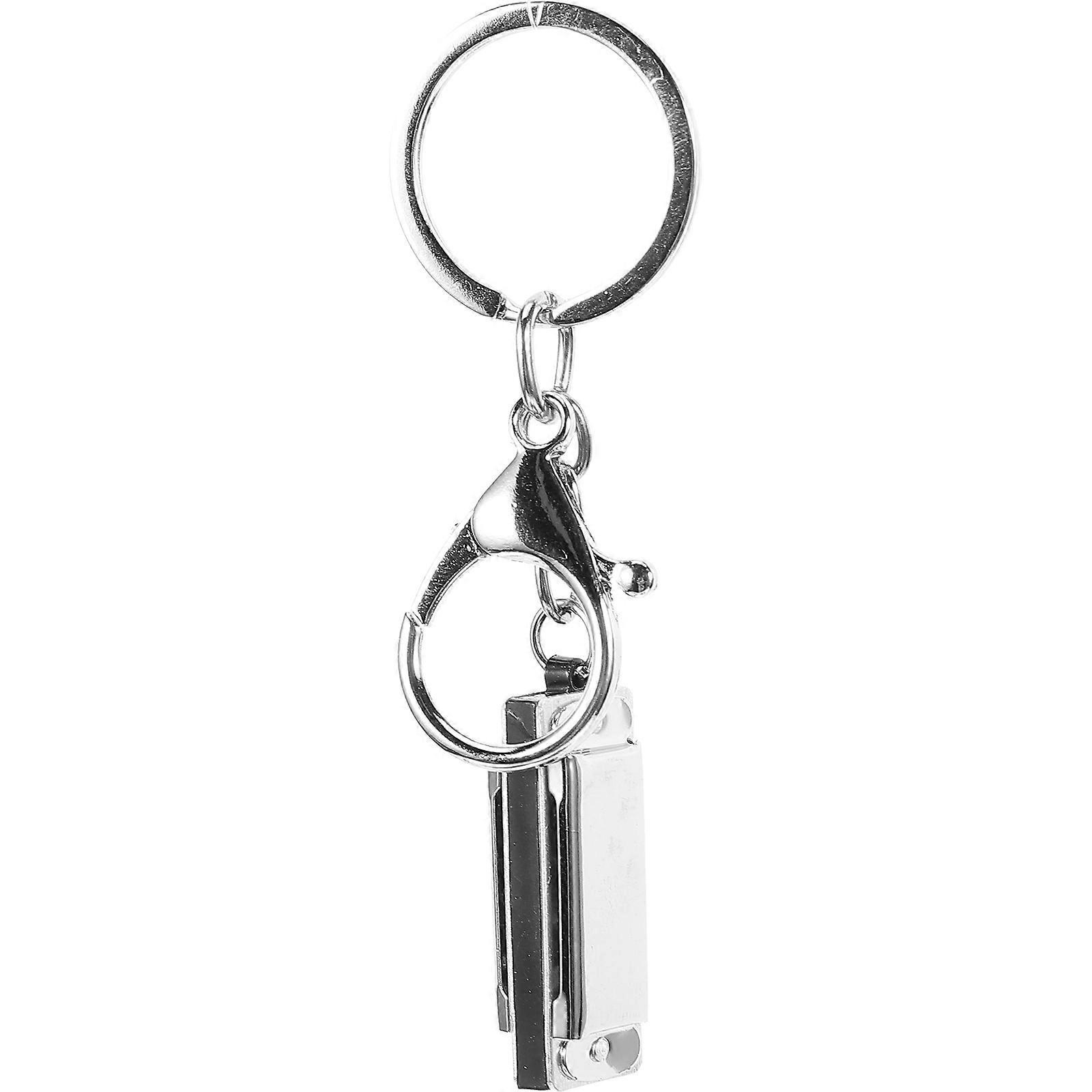 Portable Vintage Harmonica Keychain 5Pcs Stylish Keychain For Car Desktop Friends Gift
