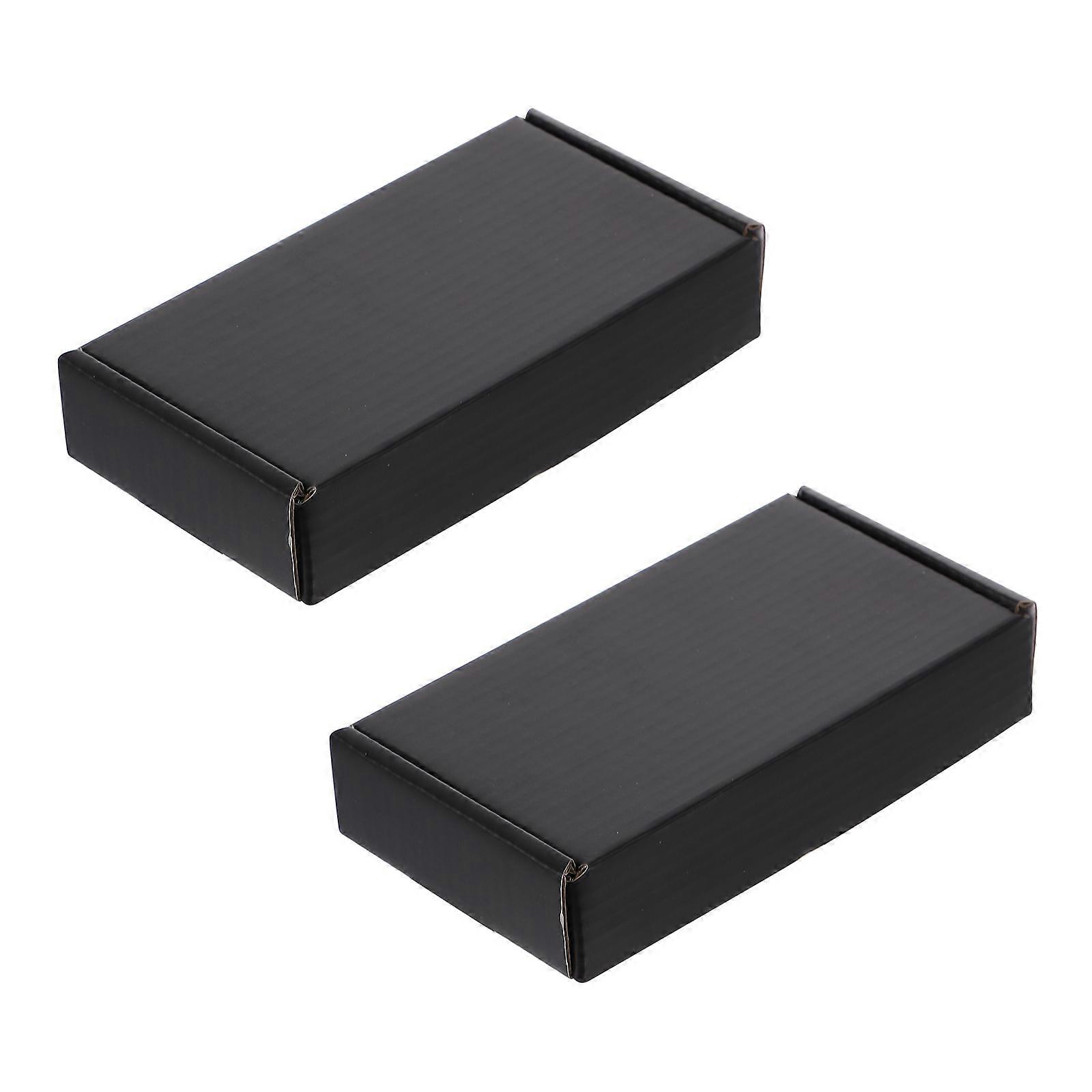 Multi-Functional Corrugated Box Storage Box for 45Pcs in Black Color