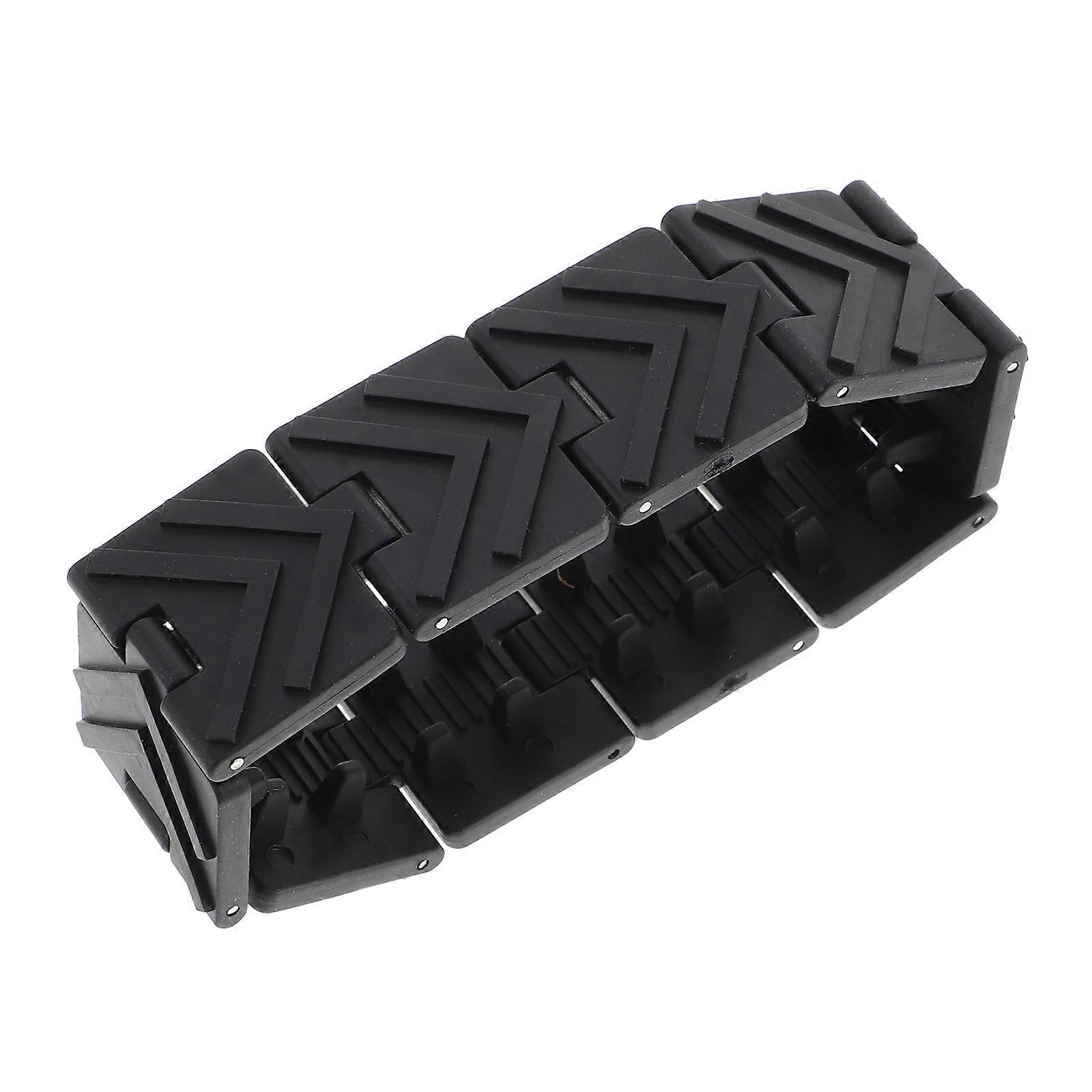 Black Rc Tank Model Wheel Tracks for Flexible Assembly 20Pcs