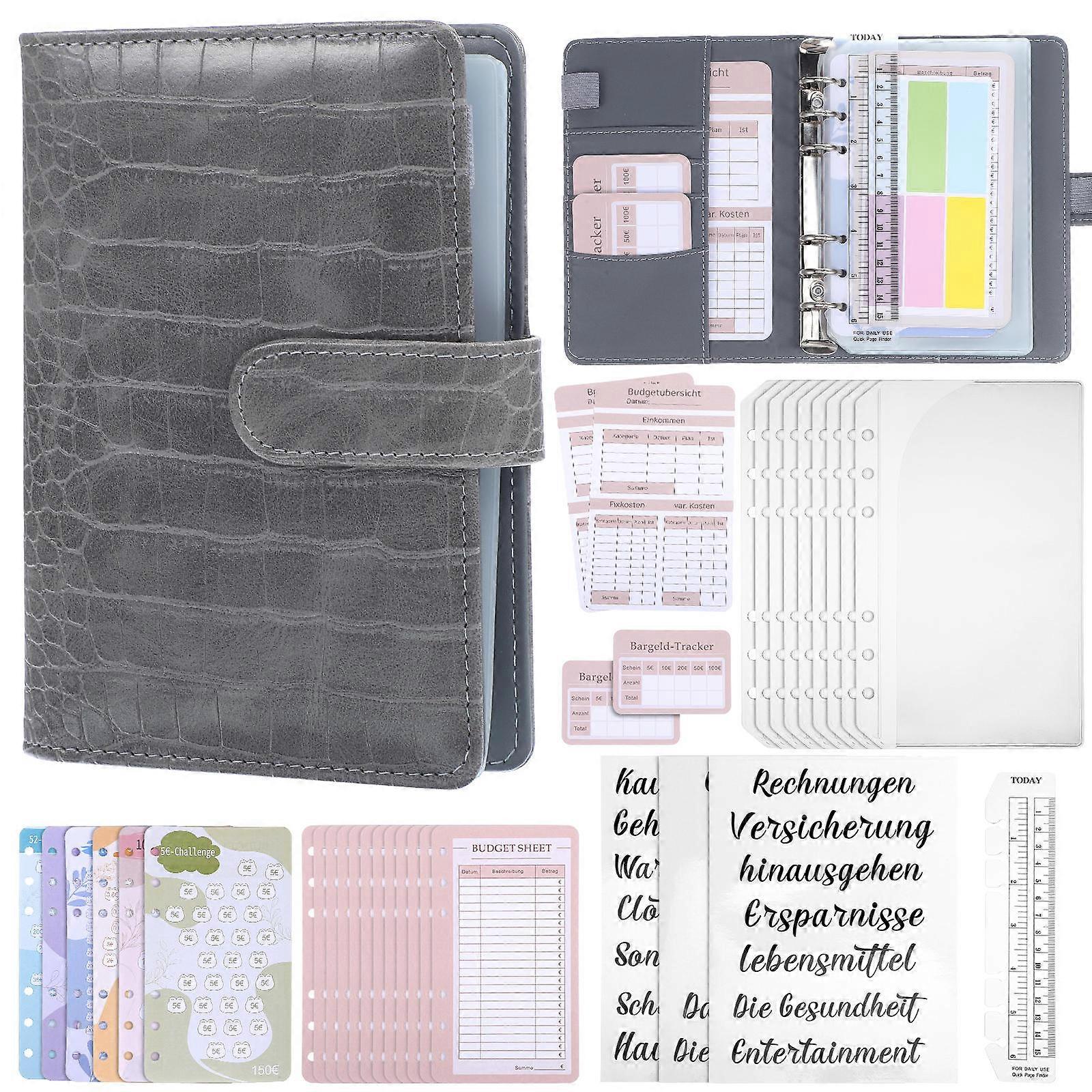 Expense Tracker Budget Book for Money Organization 2Pcs Binder