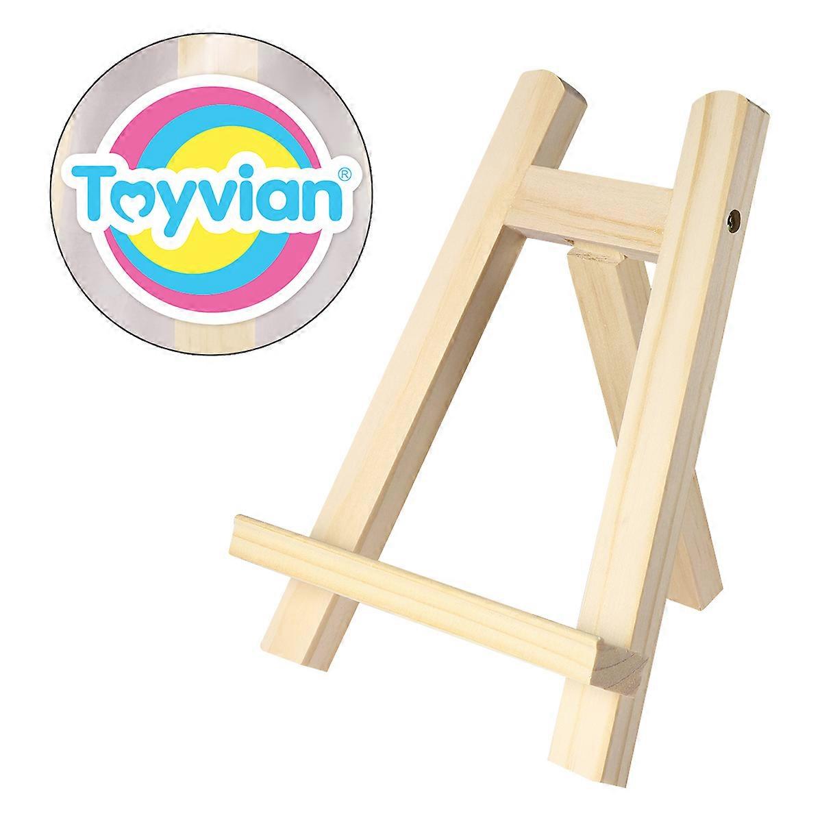 Painting Stand Mini Tabletop Display Easel Small Studio Use 15 X 20cm Beechwood Art Display 1Pcs