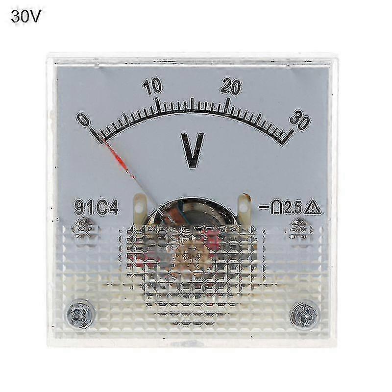 Analog Panel Volt Voltage Meter Voltmeter Gauge 3/5/10/15/20/30/50/100/150/250V