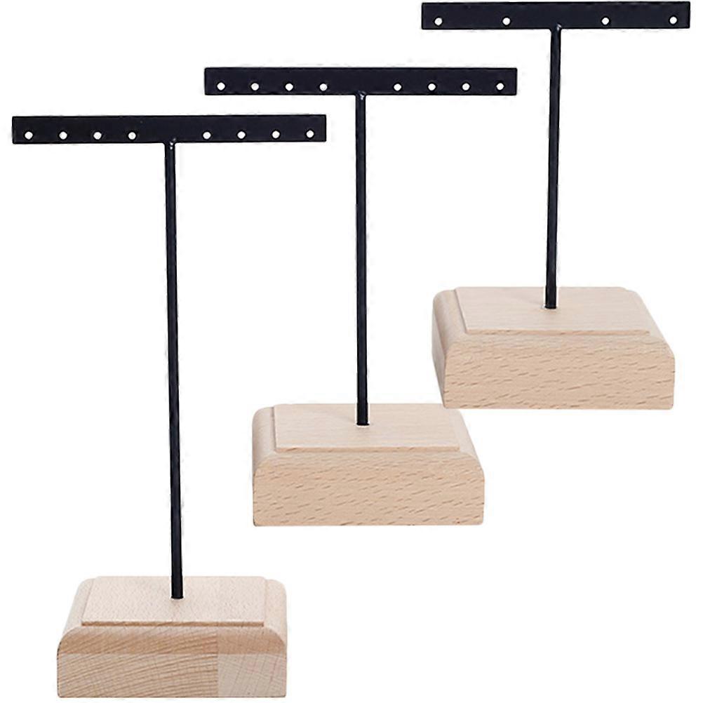 Black Earring Display Rack Earring Holder for Earrings Organizer 15Pcs