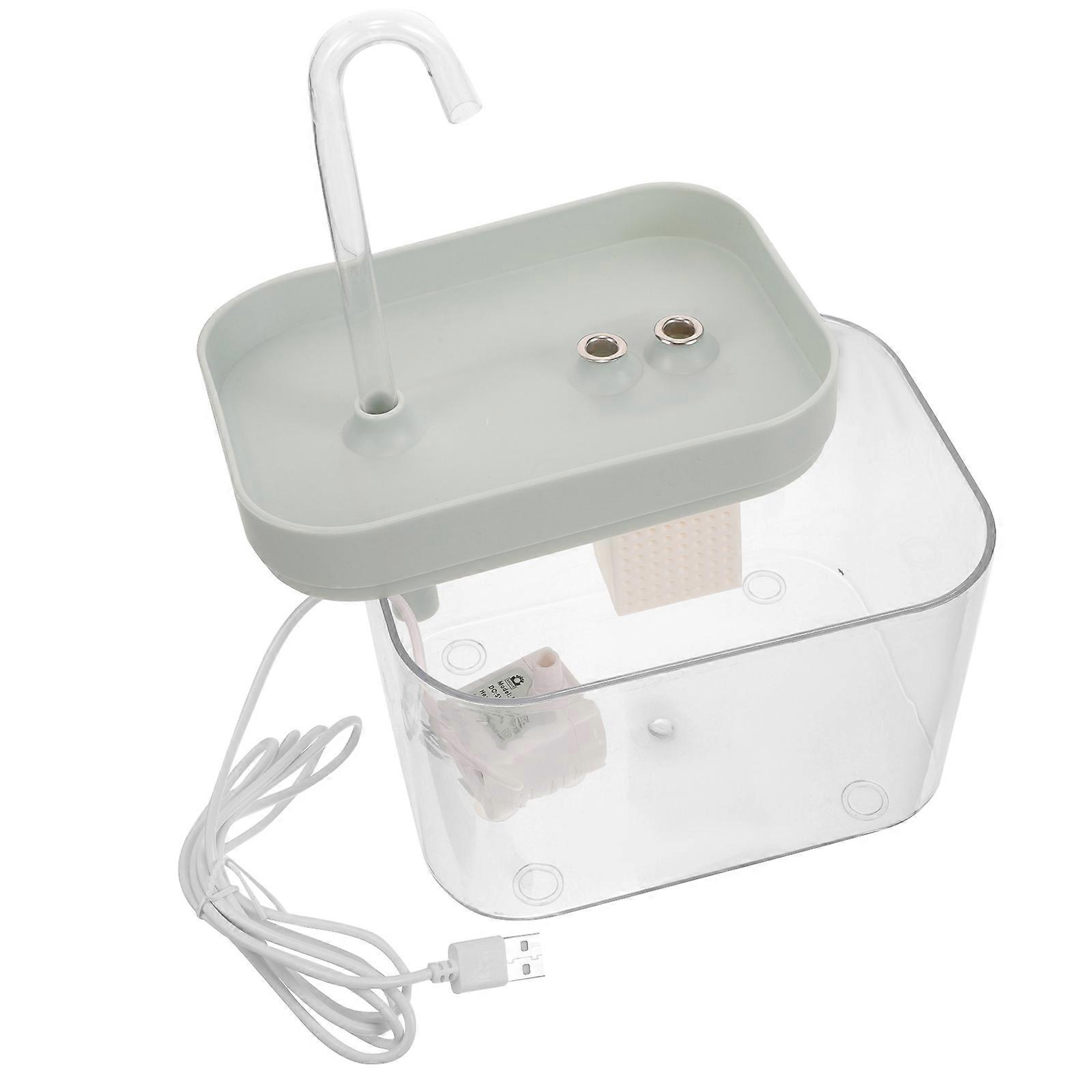 Automatic Cat Water Dispenser 2Pcs Pet Water Fountain For Cats Designed For Home Use With Oxygenation Feature