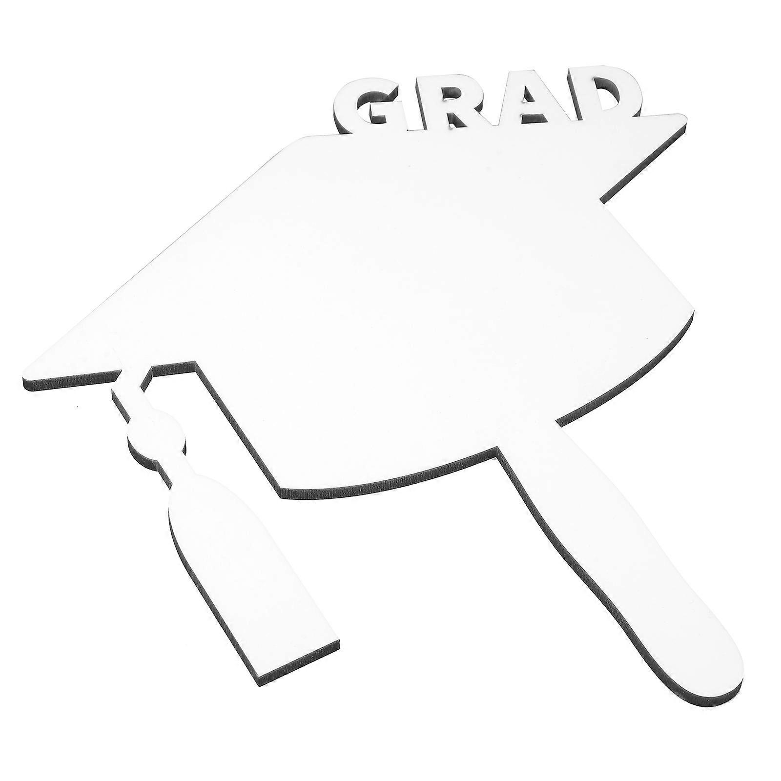 Sublimation Graduation Photo Frame for Decoration 4Pcs White with Durable Material