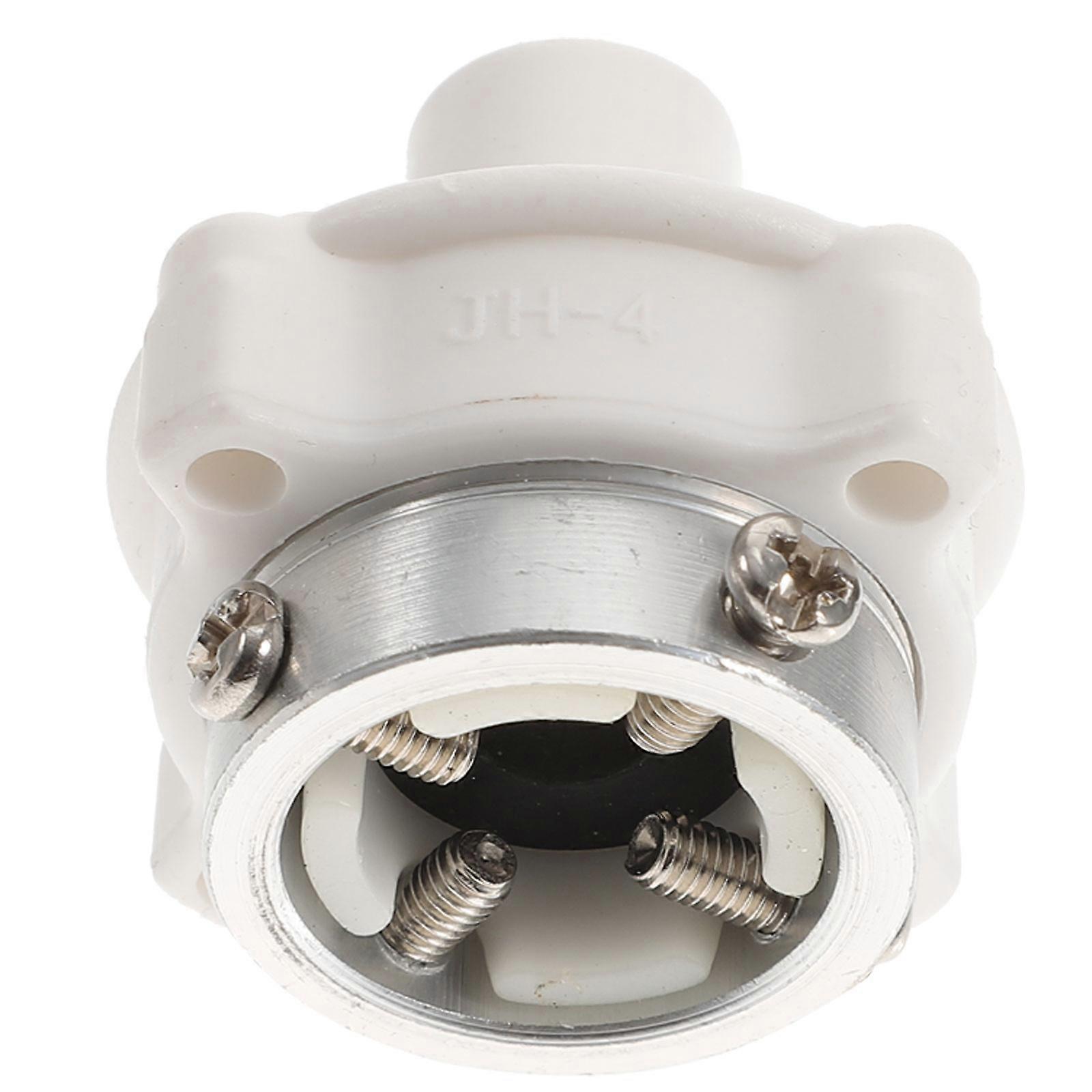 Washing Machine Hose Adapter Quick Connect for 4Pcs Inlet Connector White