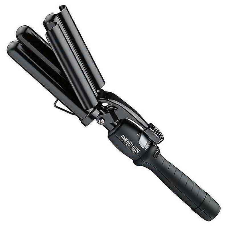 Babyliss Pro Black Porcelain Triple Barrel Waver With 25 Temperature Settings