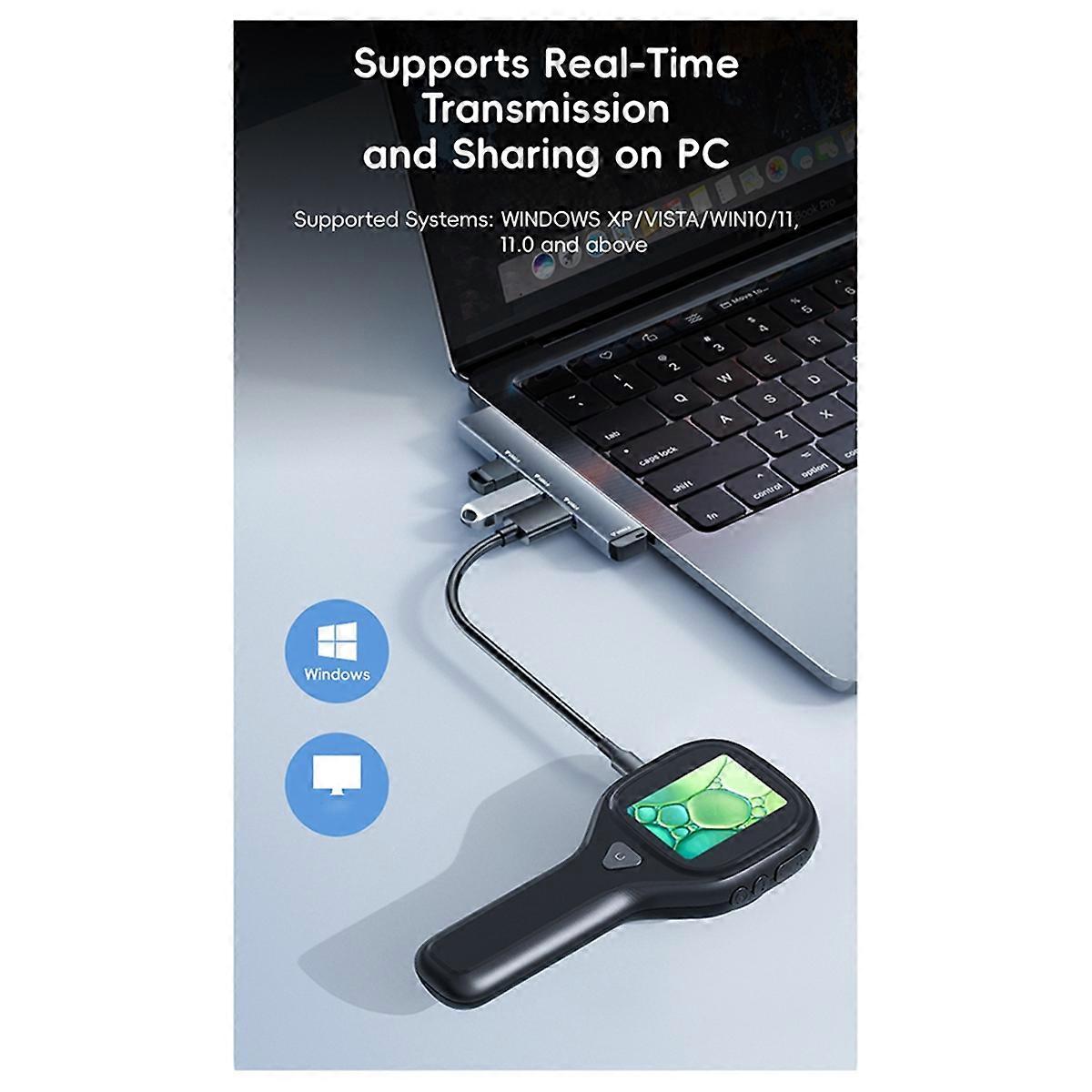 500X Children Digital Microscope Handheld Portable High-Definition