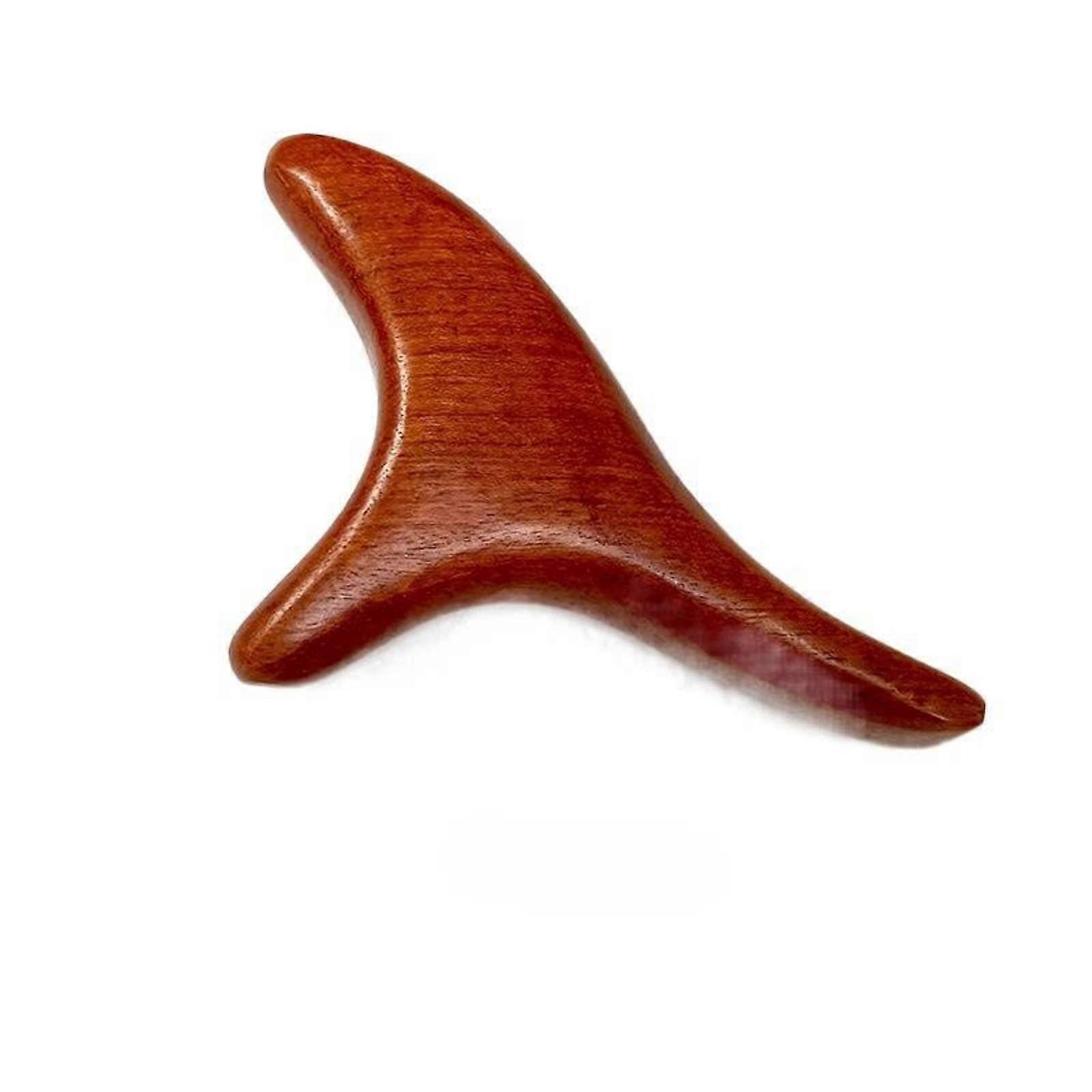 Vietnam Fragrant Wood Massager Sandalwood Gua Sha Tool Triangle Sparrow Model 47 Color Honghua Li Sanjiaoque
