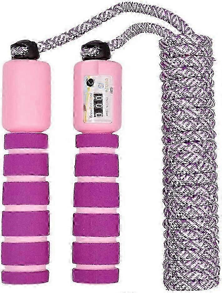 子供用カウンター付き縄跳び、調整可能な子供用縄跳び Jump Speed Rope for Boys Girls Fitness & Exercise