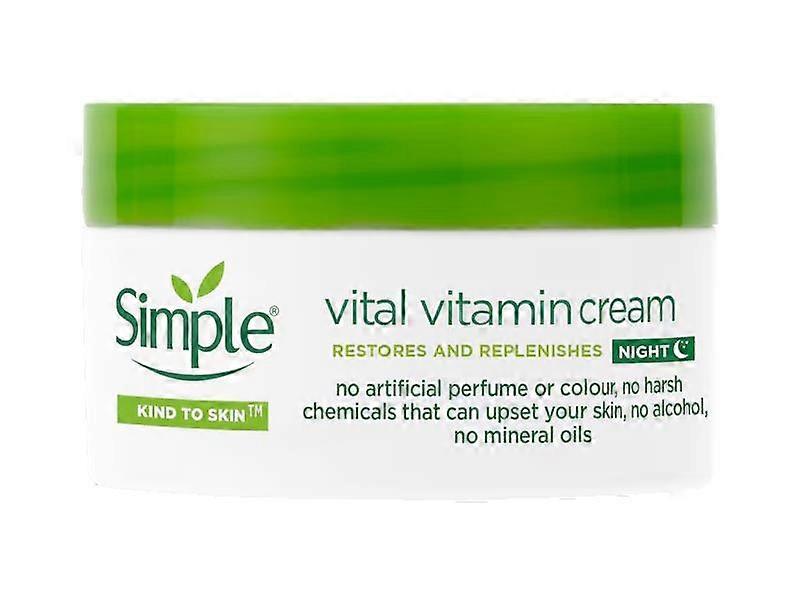 Simple Vital Vitamin Nattkrem 50ml