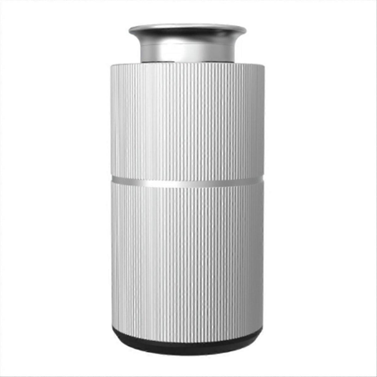 Premium Aromaterapi Diffuser USB Opladning Aluminium Legeringer Materiale Aromatisk Oliediffuser Luftfrisker Enhed Sølv