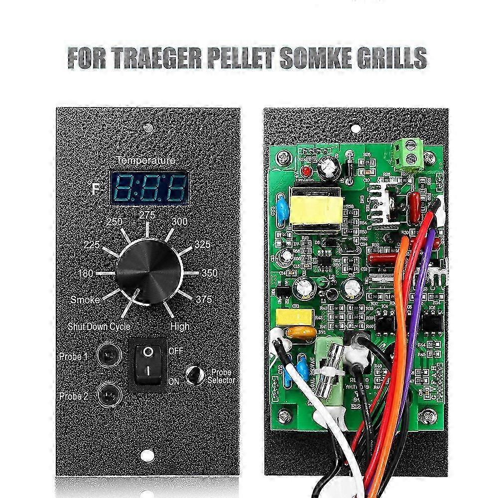 2025 Traeger Grillsnew Pellet Grill Temperature Controllerpidprogrammed Temperature Control Tr039,Trac039-F 120Vcontroller