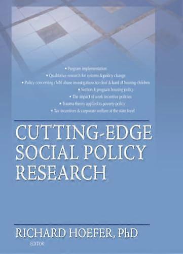 Cutting Edge Social Policy Research