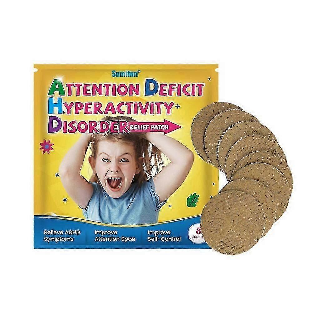 24pcs Hyperactivity Treatment Patch Paediatric ADHD Kids Sticker Focus Attention