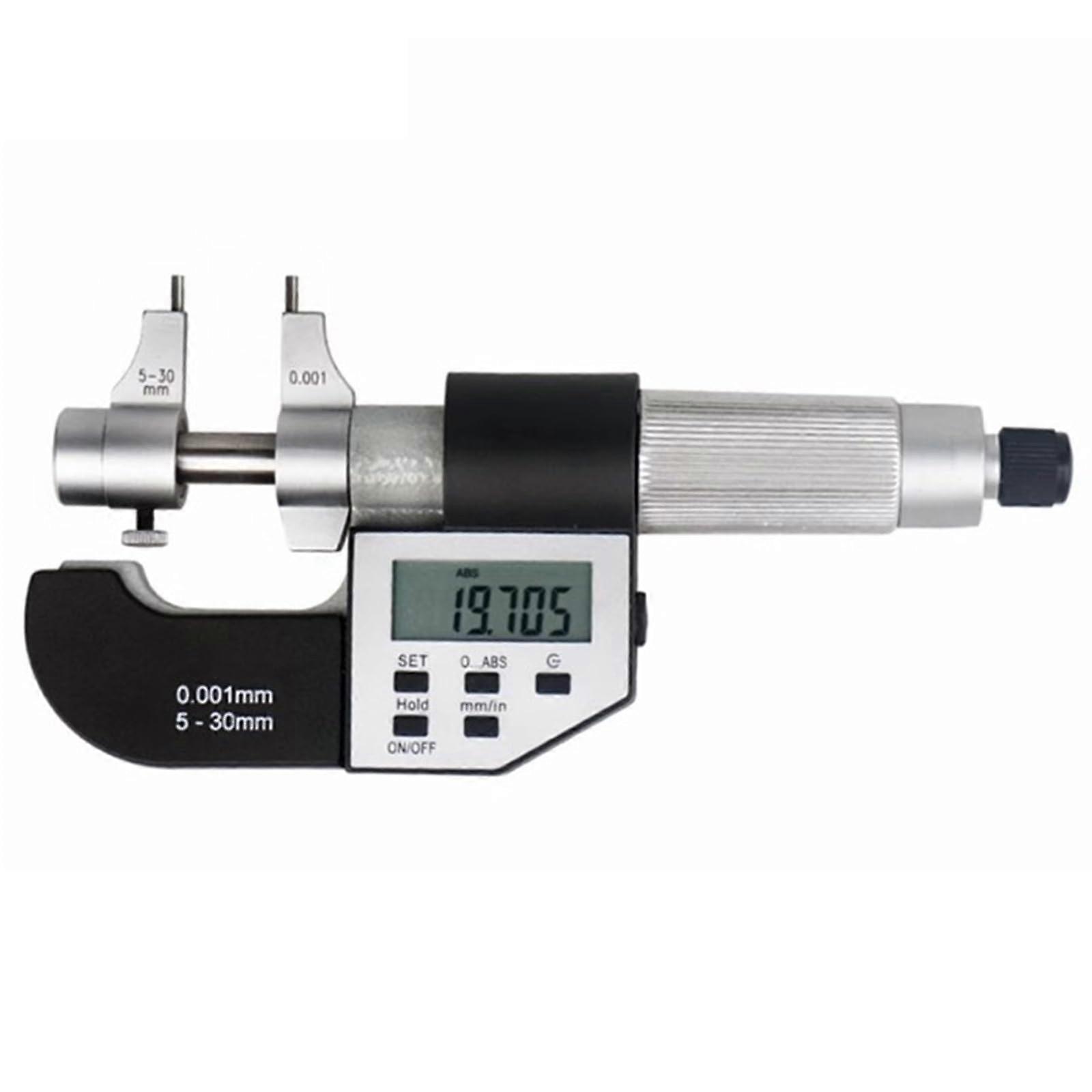 Digital Bore Gauge 0.001 mm Accuracy 5Inch Range for Precision Inner Hole Measurement