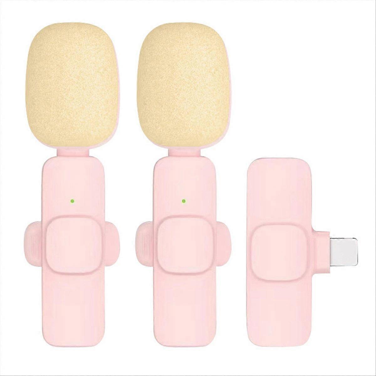 Microphone 1 to 2 Lavalier Microphone for Laptop Live Mobile Phone B