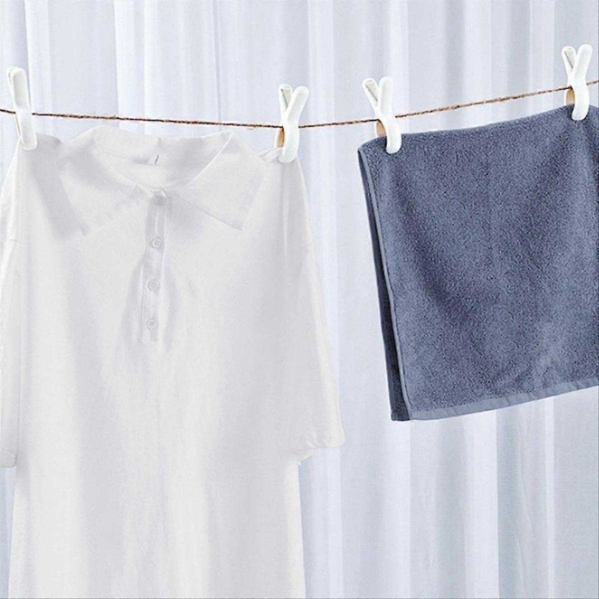 6pcs Windproof Clothespins Heavy Duty Large Clothespins blue